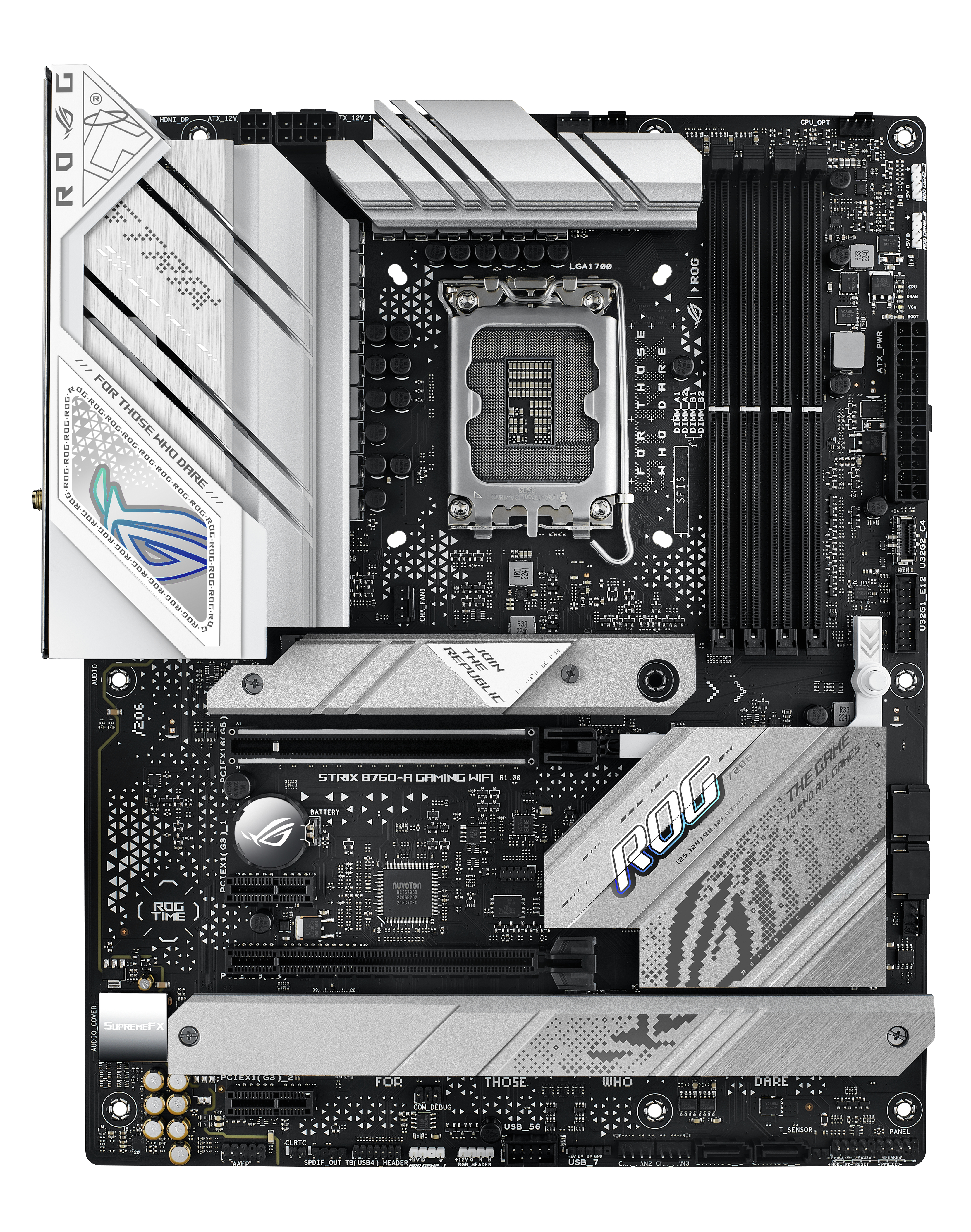ASUS ROG STRIX B760-A GAMING WIFI Intel B760 LGA 1700 ATX (90MB1EP0-M0EAY0) thumbnail