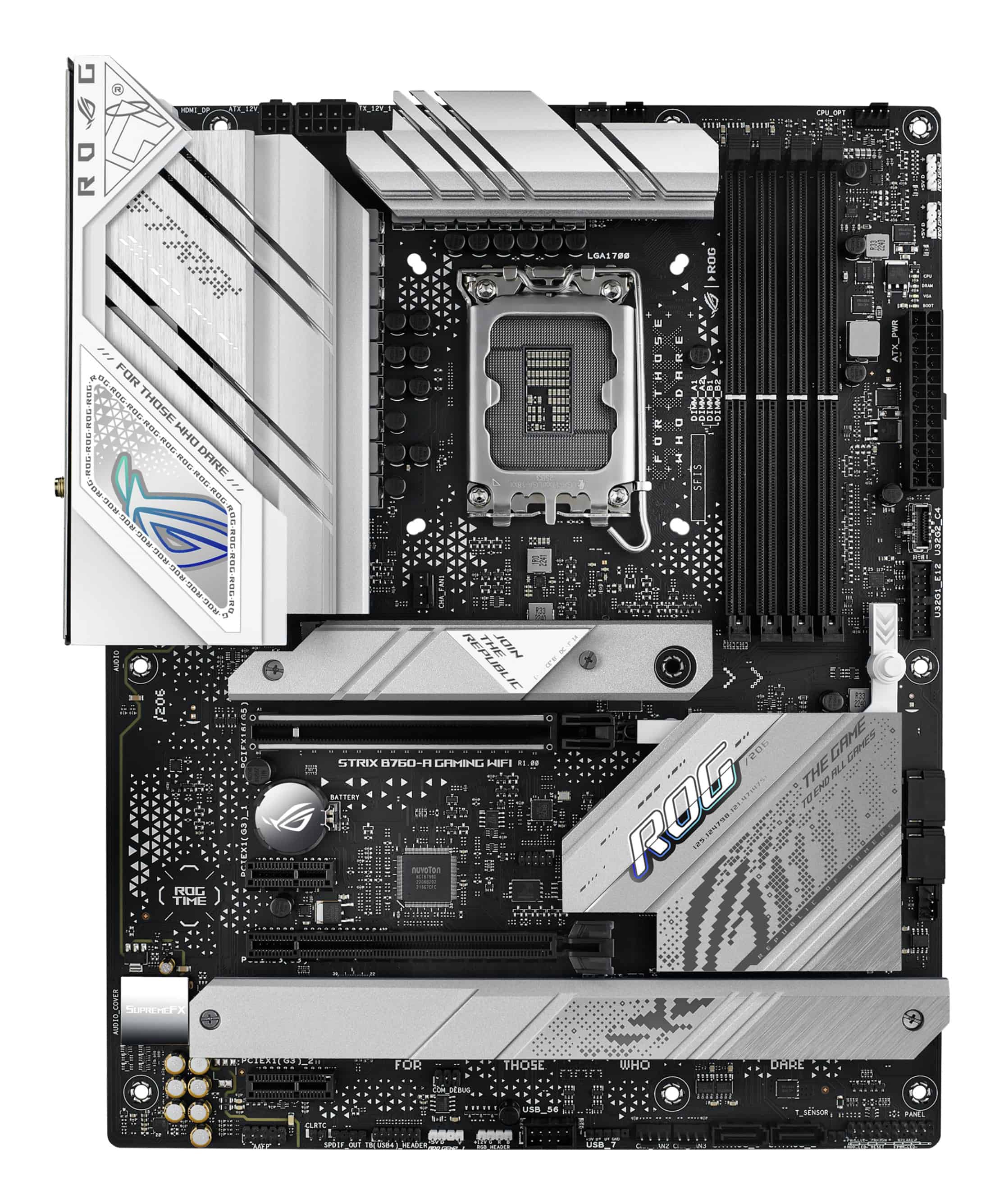 ASUS ROG STRIX B760-A GAMING WIFI Intel B760 LGA 1700 ATX (90MB1EP0-M0EAY0) thumbnail