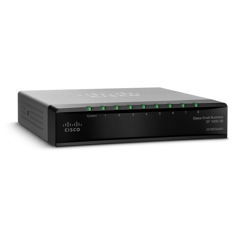 Cisco SF100D-08 8-Port Desktop 10/100 Switch (SF100D-08-EU) thumbnail