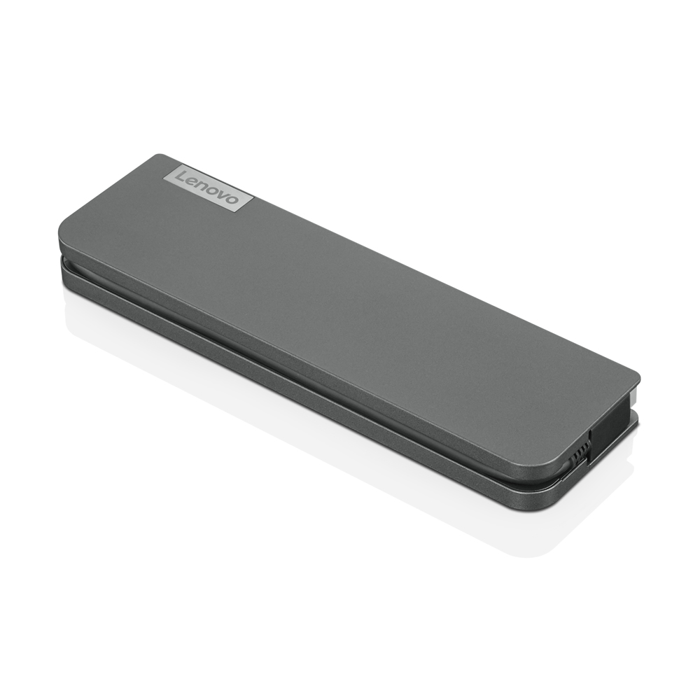Lenovo USB-C Mini Dock Bedraad USB 3.2 Gen 1 (3.1 Gen 1) Type-C Grijs (40AU0065SA) thumbnail
