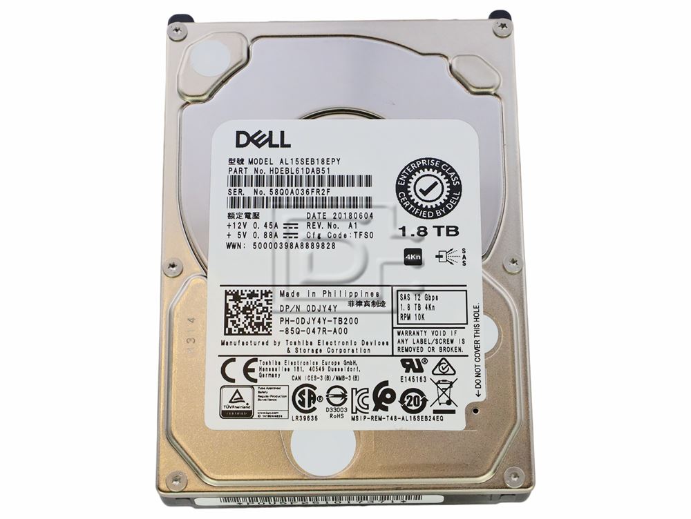 Super Micro Supermicro 1.8TB 10K SFF SAS 12G HDD ST1800MM0149 (ST1800MM0149-SM) thumbnail