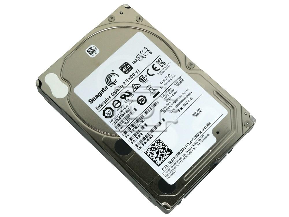 SEAGATE 2TB 4KN 7.2K 12G 2.5INCH SAS HDD (ST2000NX0263) thumbnail