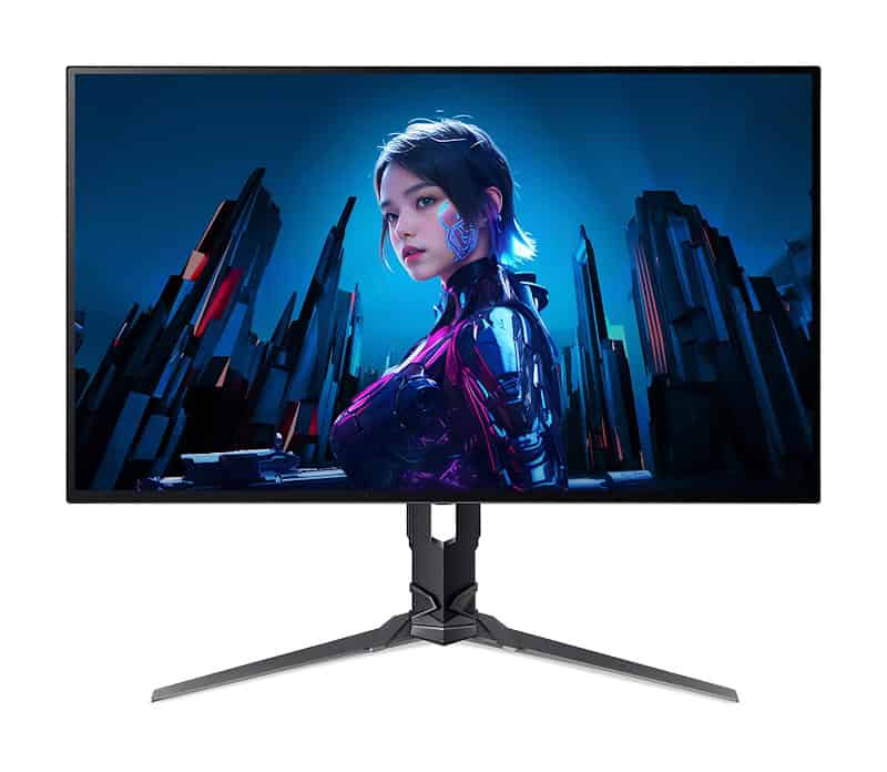 Acer UM.GXXEE.303 computer monitor 68,6 cm (27) 2560 x 1440 Pixels Wide Quad HD OLED Zwart (UM.GXXEE.303) thumbnail