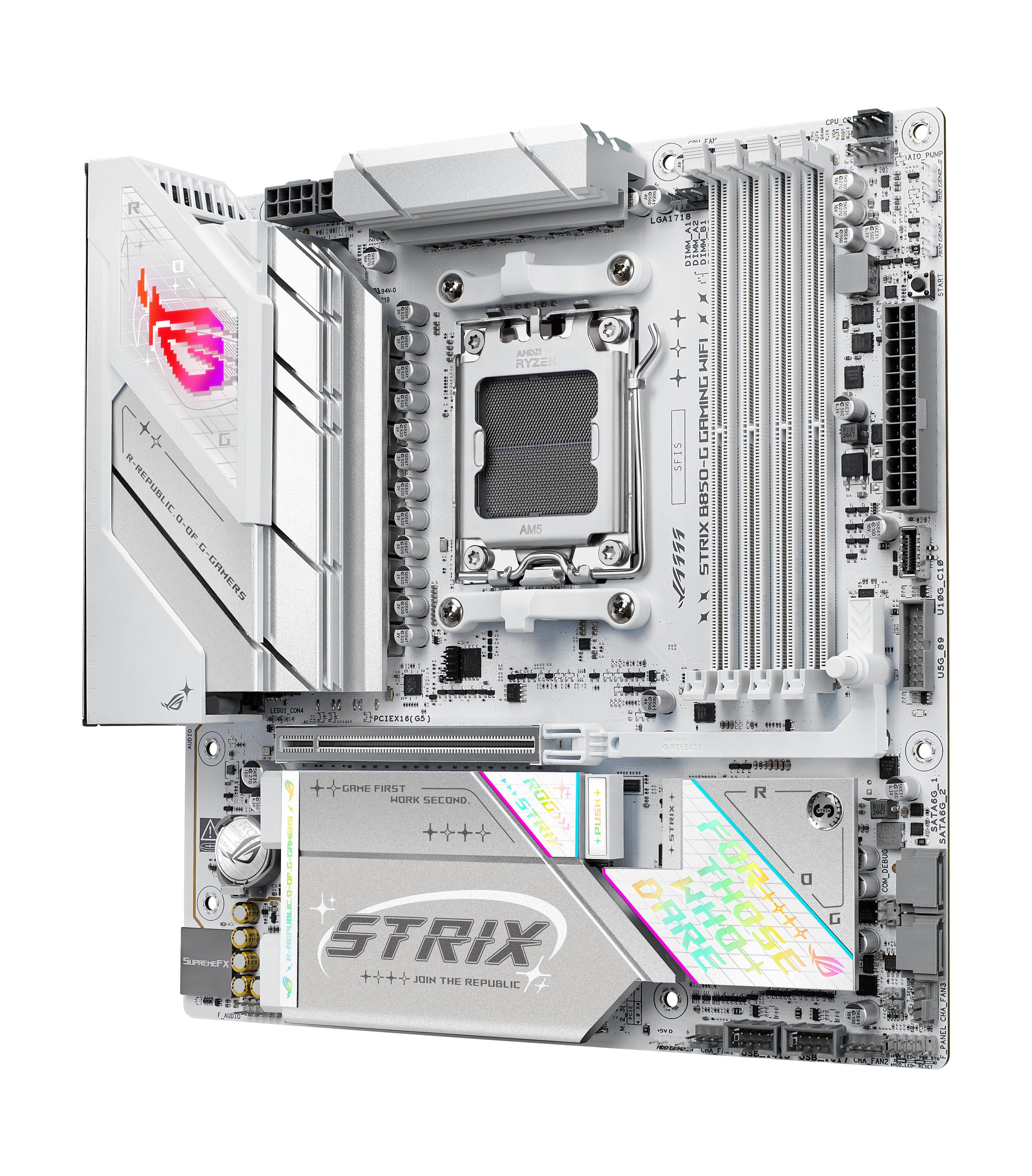 ASUS ROG STRIX B850-G GAMING WIFI AMD B850 Socket AM5 micro ATX (90MB1M30-M0EAY0) thumbnail