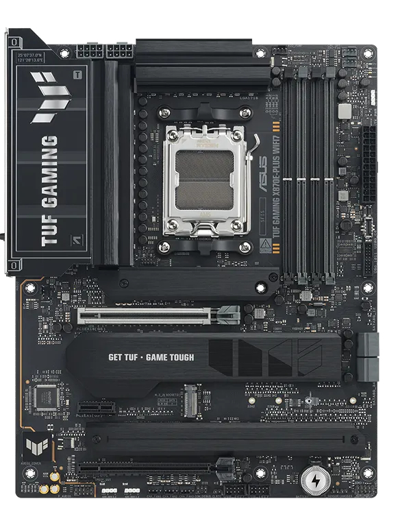 ASUS TUF GAMING X870E-PLUS WIFI7 AMD X870E Socket AM5 ATX (90MB1M70-M0EAY0) thumbnail