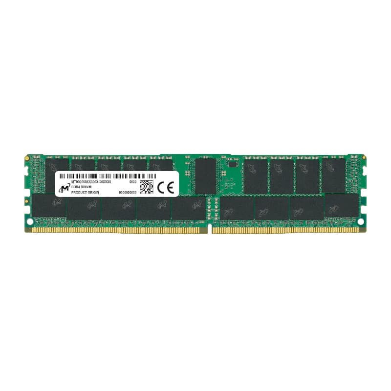 Micron DDR4 LRDIMM 64GB 4Rx4 3200 (MTA72ASS8G72LZ-3G2R2R) thumbnail