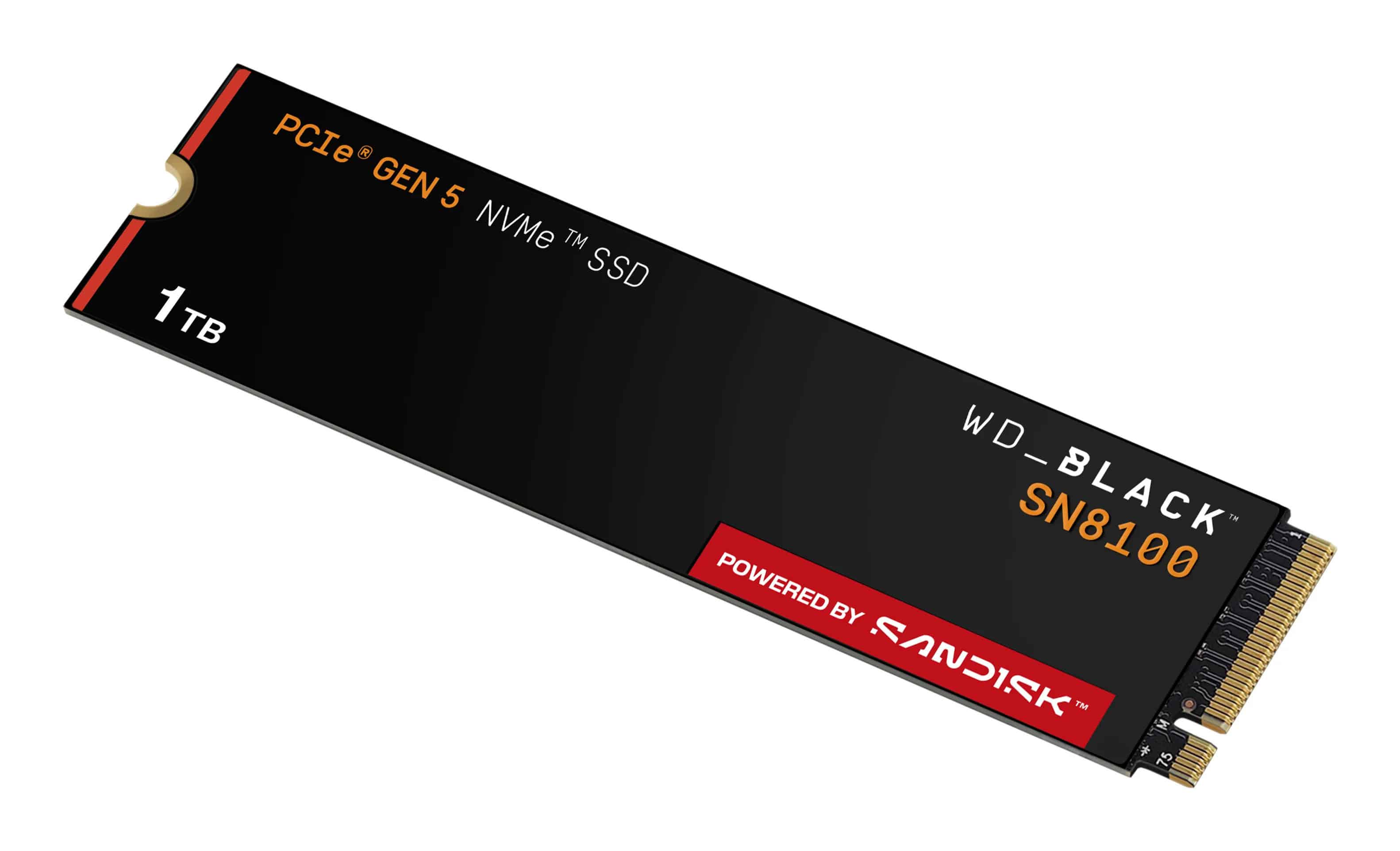 Western Digital WD BLACK SN8100 SM2508 CONTROLLER 1TB NO (WDS100T1X0M-00CMT0) thumbnail