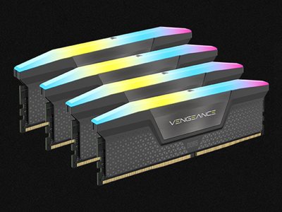 Corsair DDR5  96GB PC 6000 CL36 CORSAIR KIT (2x48GB) VENGEANCE Grey retail (CMH96GX5M2E6000Z36) thumbnail