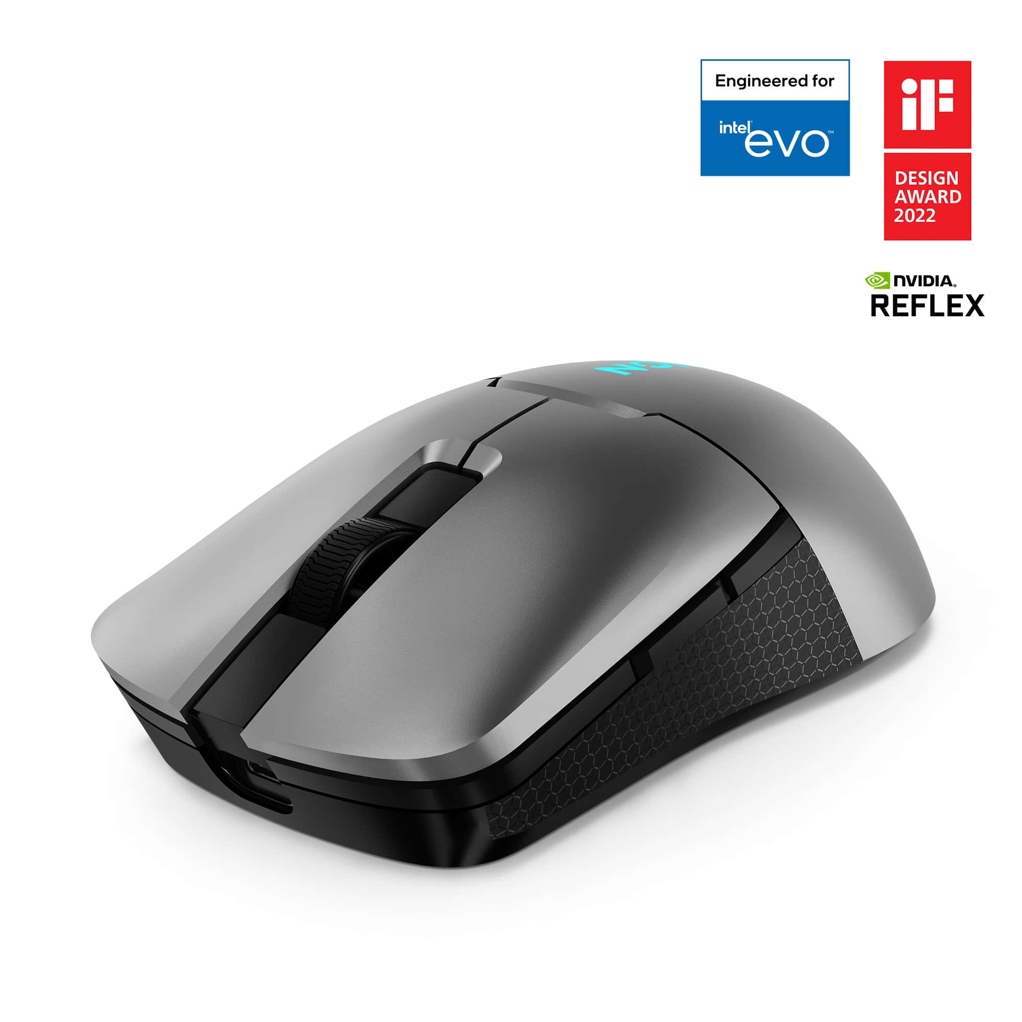 Lenovo MICE_BO Legion M600s Mouse muis Gamen RF Wireless + Bluetooth + USB Type-A Optisch 19000 DPI (GY51H47354) thumbnail