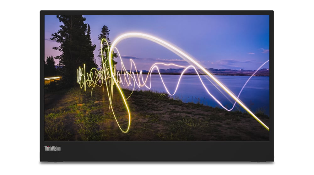 Lenovo ThinkVision M15 39,6 cm (15.6") 1920 x 1080 Pixels Full HD LED Zwart (62CAUAT1WL) thumbnail