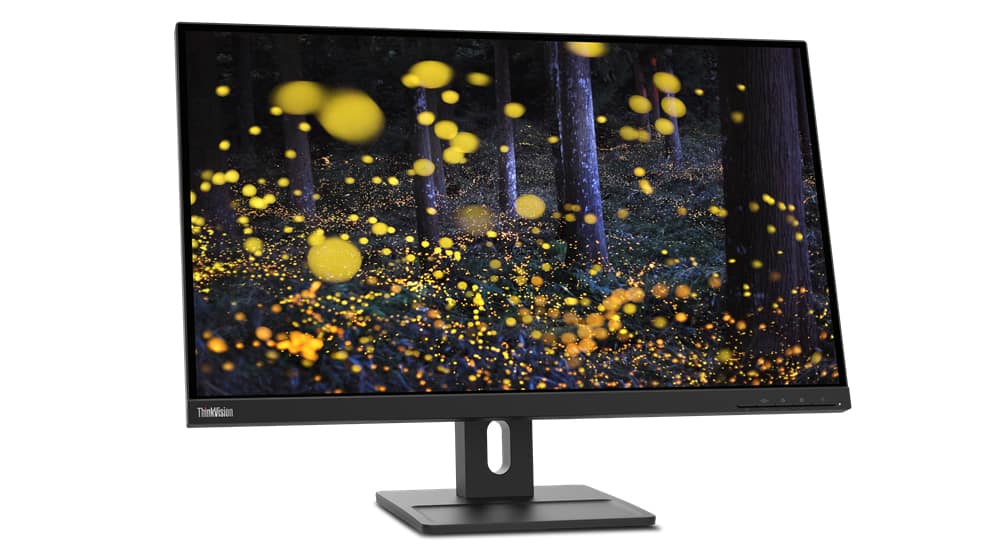 Lenovo ThinkVision E27q-20 68,6 cm (27") 2560 x 1440 Pixels Quad HD LED Zwart (62D0GAT1EU) thumbnail