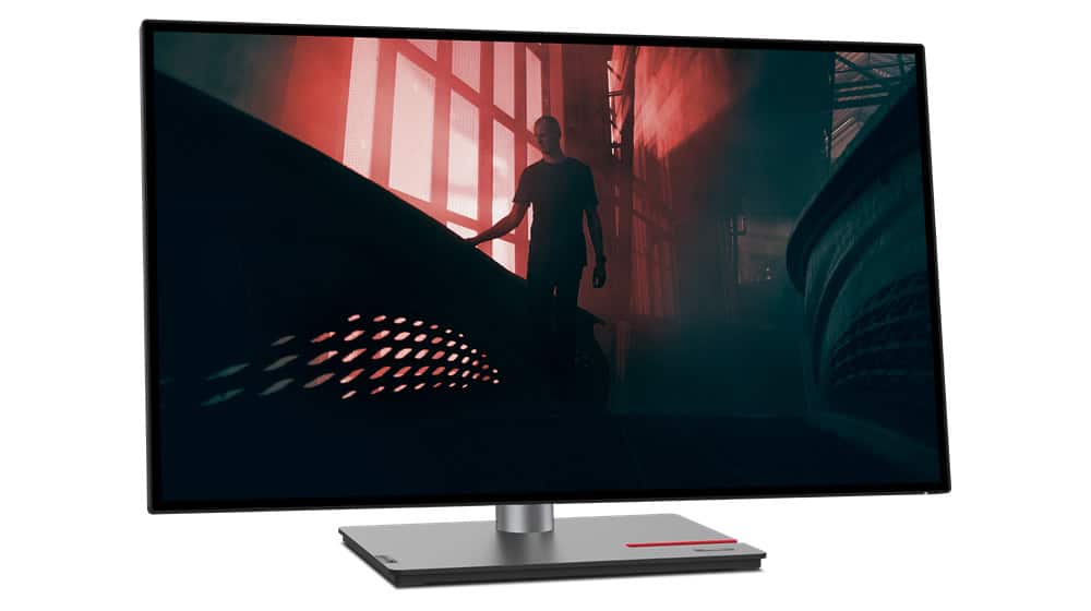Lenovo ThinkVision P27h-30 68,6 cm (27) 2560 x 1440 Pixels Quad HD IPS Zwart (63A1GAT1EU) thumbnail
