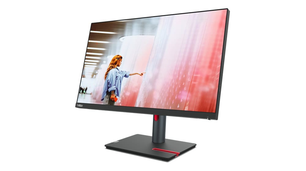 Lenovo ThinkVision P24q-30 60,5 cm (23.8") 2560 x 1440 Pixels Quad HD LED Zwart (63B4GAT6EU) thumbnail