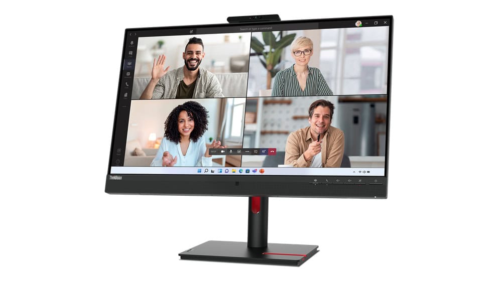 Lenovo ThinkVision T27hv-30 68,6 cm (27") 2560 x 1440 Pixels Quad HD LED Zwart (63D6UAT3EU) thumbnail