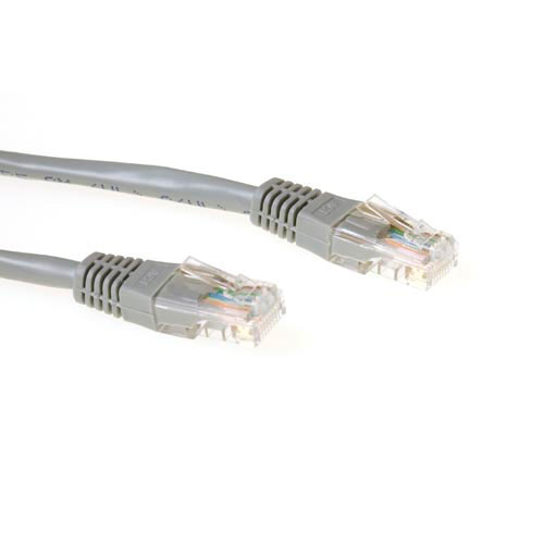 ACT Grijze 7 meter U/UTP CAT5E patchkabel met RJ45 connectoren (IB6007) thumbnail