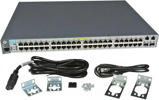 HP Procurve 2530-48-PoE+ Switch (J9778A-RFB) thumbnail