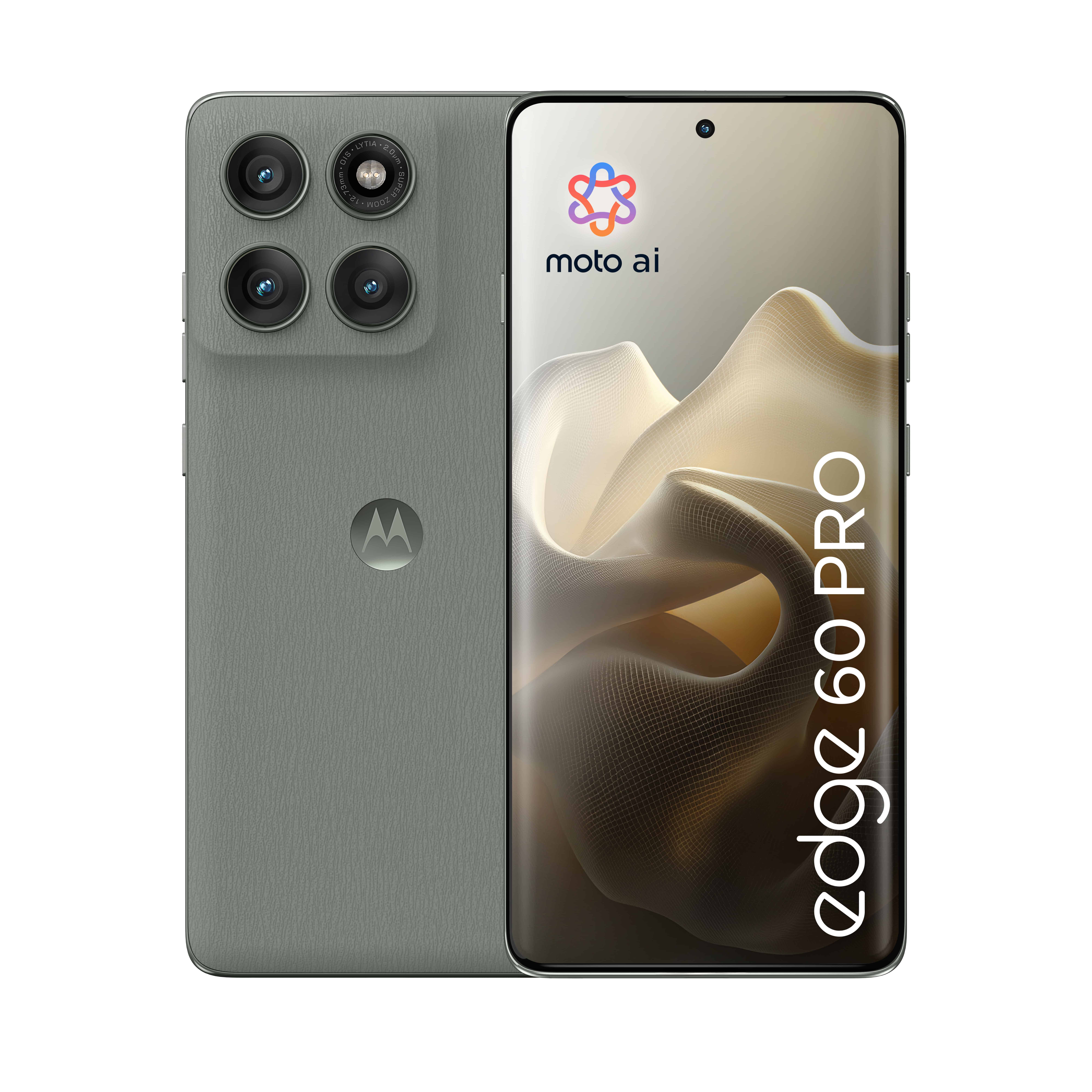 Motorola edge 60 pro 16,9 cm (6.67") Dual SIM Android 15 5G USB Type-C 12 GB 512 GB 6000 mAh Grijs (PB7X0006SE) thumbnail