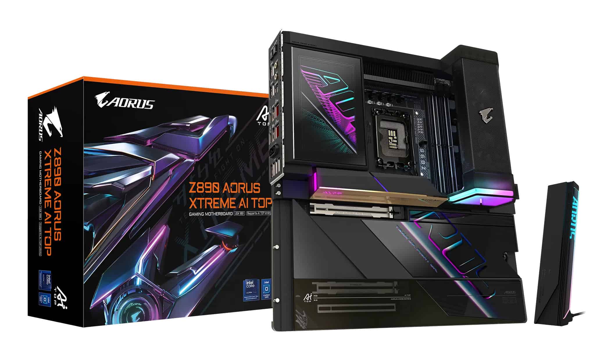 GIGABYTE Z890 AORUS XTREME AI TOP Intel Z890 LGA 1851 (Socket V1) Verlengd ATX (Z890 A XTREME) thumbnail