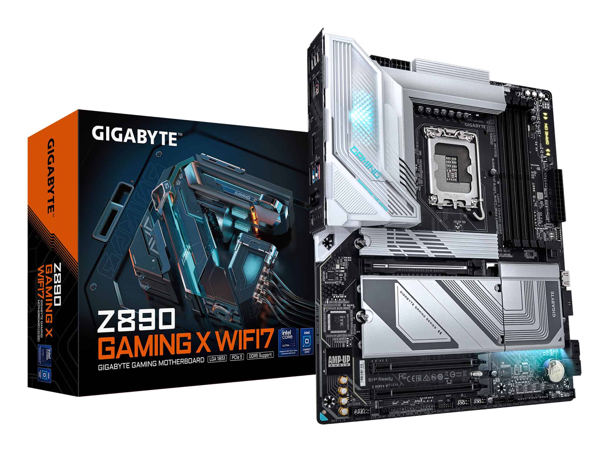 GIGABYTE Z890 GAMING X WIFI7 moederbord Intel Z890 LGA 1851 (Socket V1) ATX (Z890 GAMING X WF7) thumbnail