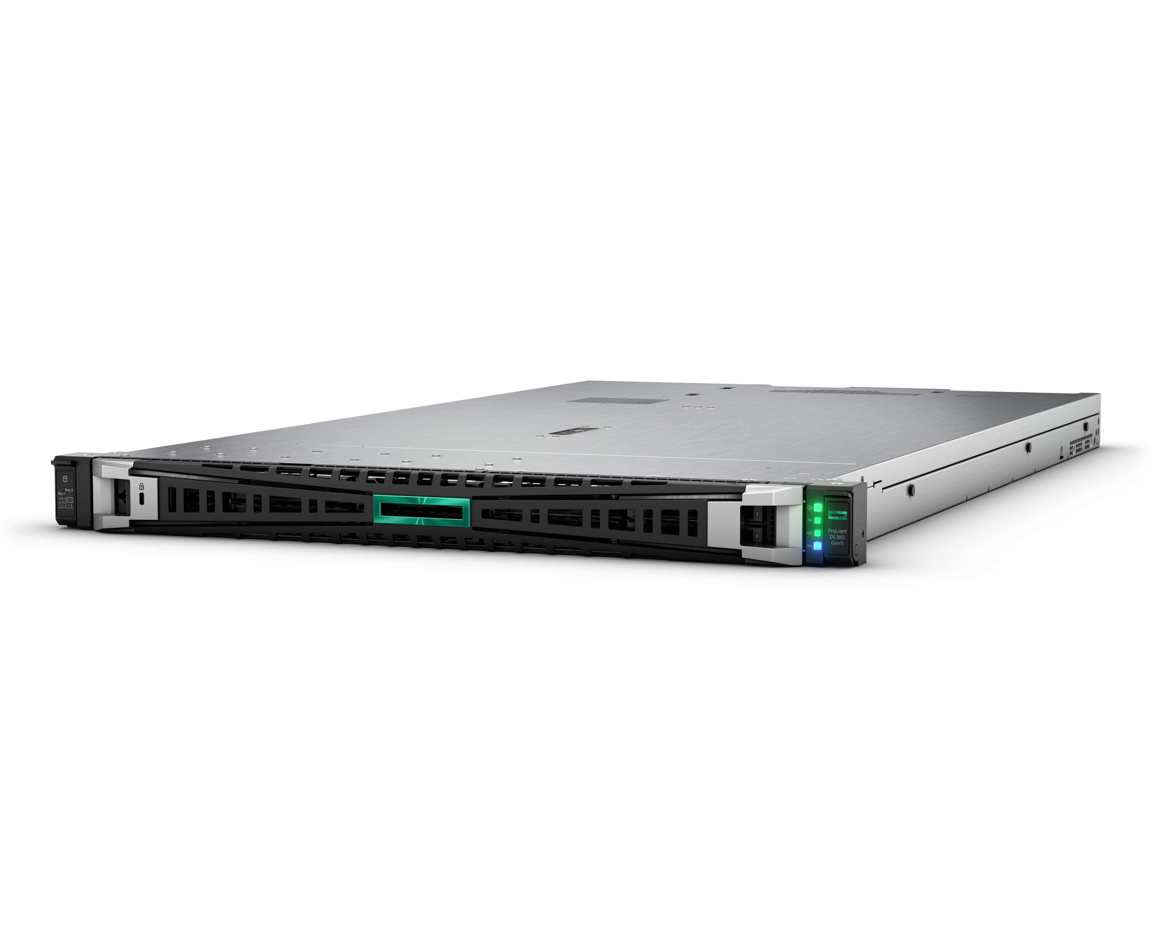 HPE ProLiant DL360 Gen11 1HE Xeon-S 4510 12-Core 2.4GHz 2x32GB-R 8xSFF Hot Plug 2x480GB SSD MR408i-o 2x1000W Server (P83119-425) (P83119-425) thumbnail