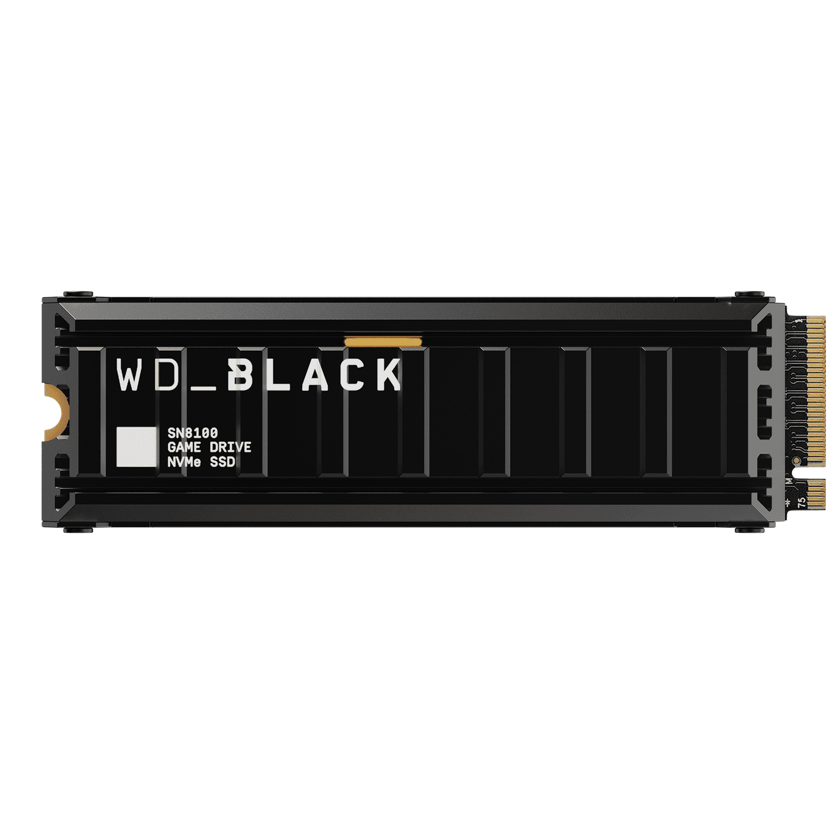 Sandisk M.2 2TB WD Black SN8100 NVMe 2280 W/Heatsink POWERED BY SANDISK (WDS200T1XHM-00CMT0) thumbnail