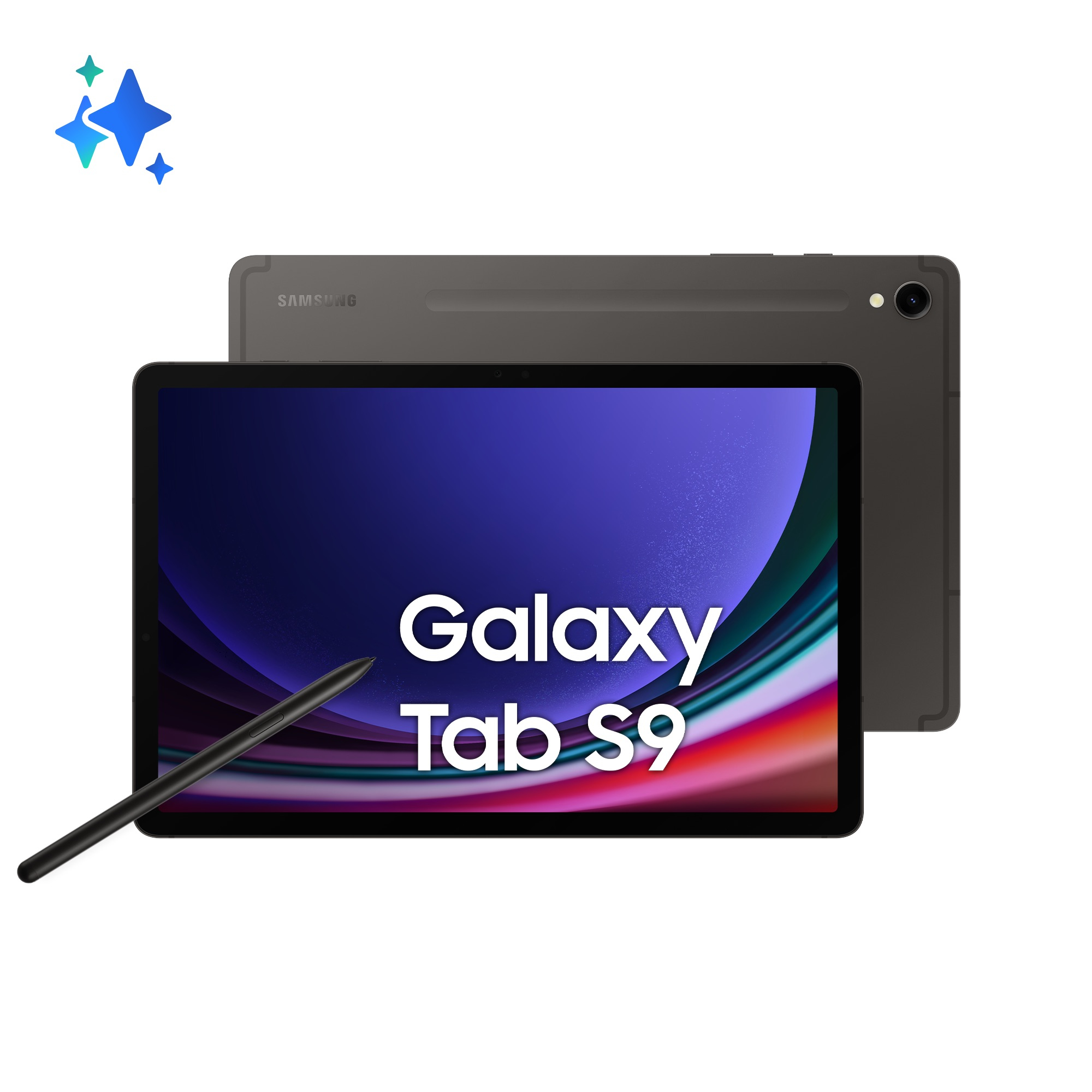 Samsung Galaxy Tab S9 Qualcomm Snapdragon 256 GB 27,9 cm (11") 12 GB Wi-Fi 6 (802.11ax) Android 13 Grafiet (SM-X710NZAEEUE) thumbnail Samsung Galaxy Tab S9 Qualcomm Snapdragon 256 GB 27,9 cm (11") 12 GB Wi-Fi 6 (802.11ax) Android 13 Grafiet (SM-X710NZAEEUE) thumbnail