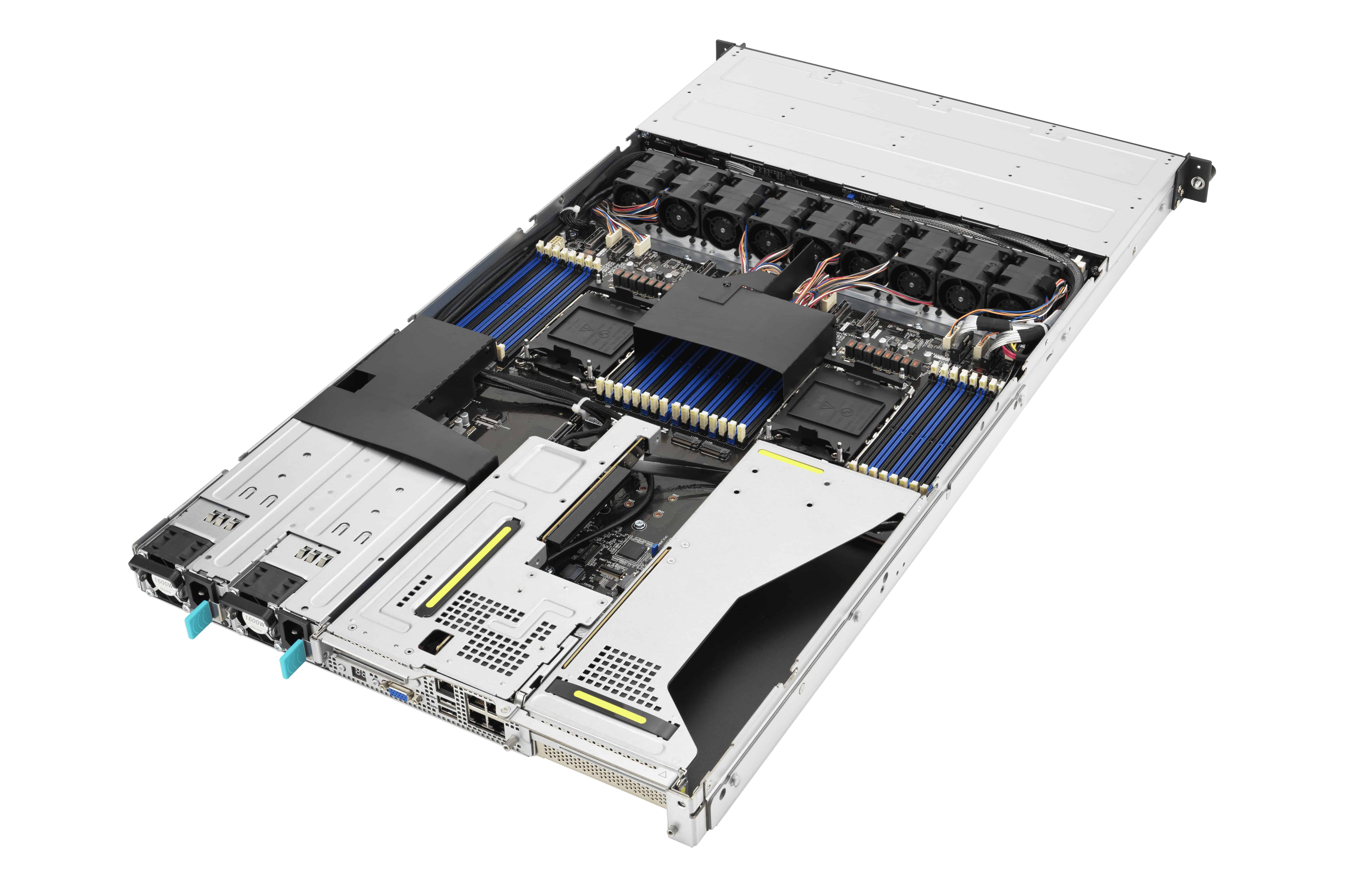 ASUS RS700-E11-RS4U Intel C741 Rack (1U) Grijs (90SF01U1-M00120) thumbnail