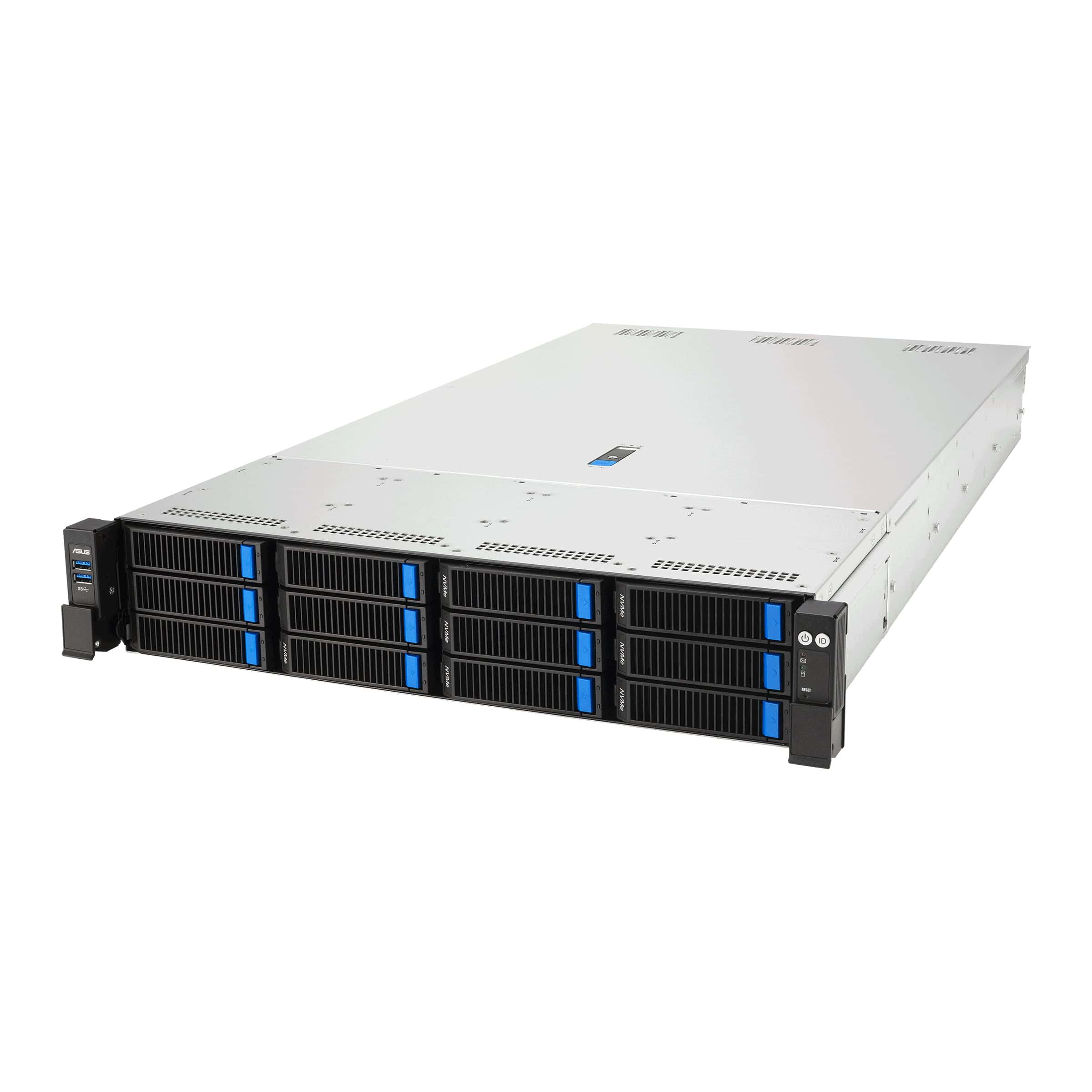 ASUS RS720A-E13-RS12U Socket SP5 Rack (2U) Zwart, Zilver (90SF0441-M000J0) thumbnail