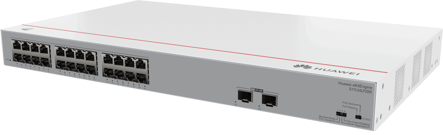 Huawei S110-24LP2SR Gigabit PoE switch - 2x SFP (S110-24LP2SR) thumbnail