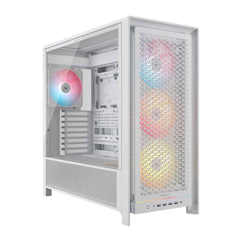 Corsair FRAME 5000D RS ARGB Mid-Tower Airflow Case White (CC-9011310-WW) thumbnail