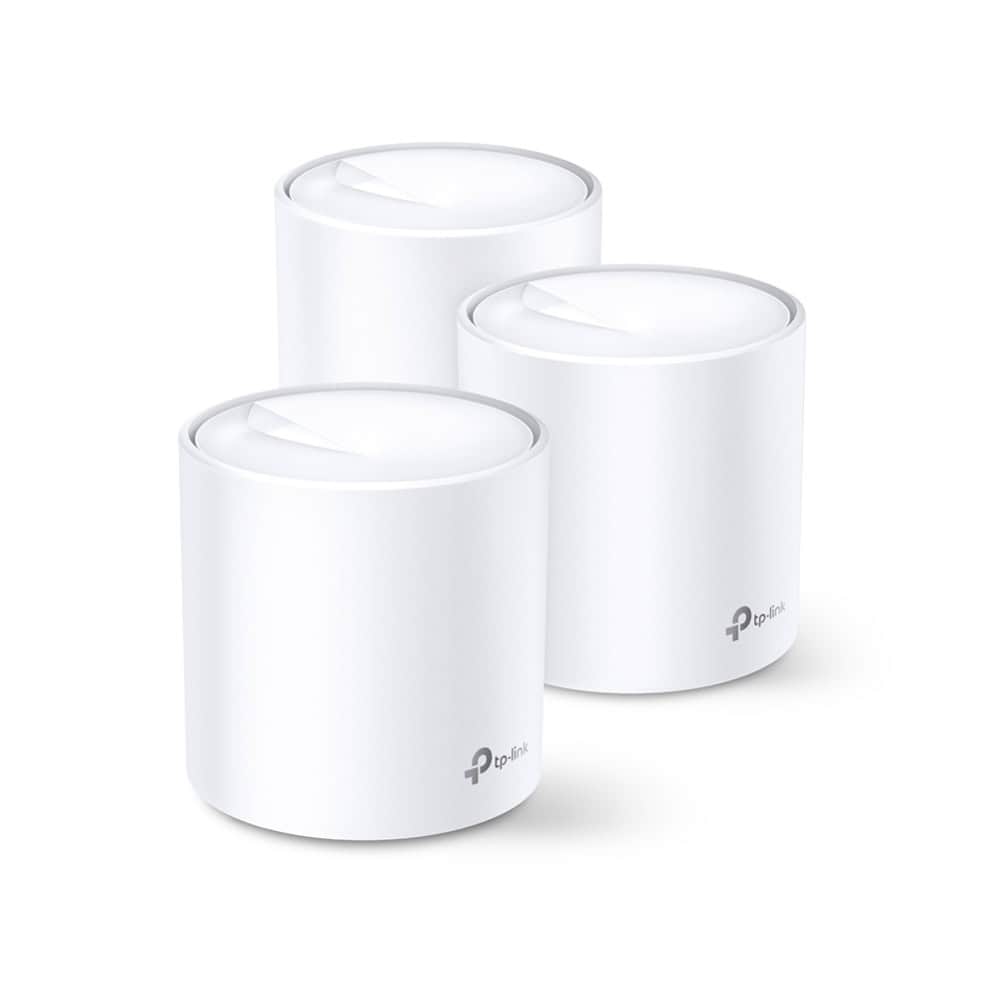 TP-Link Deco X60 Dual-band (2.4 GHz / 5 GHz) Wi-Fi 6 (802.11ax) Wit 2 Intern (DECO X60(3-PACK)(EU)) thumbnail