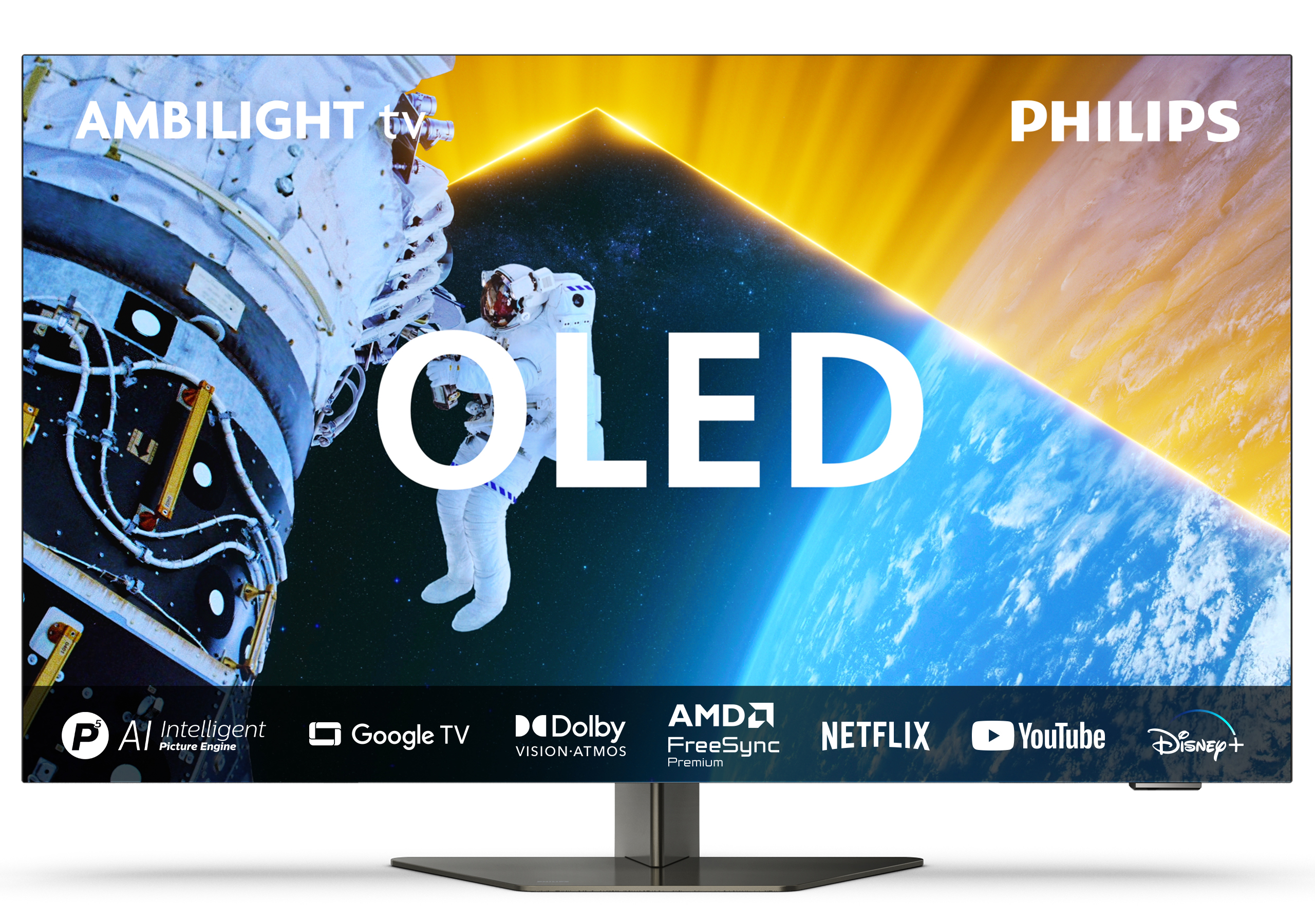 Philips 48OLED809/12 tv 121,9 cm (48") 4K Ultra HD Smart TV Wifi Grijs (48OLED809/12) thumbnail