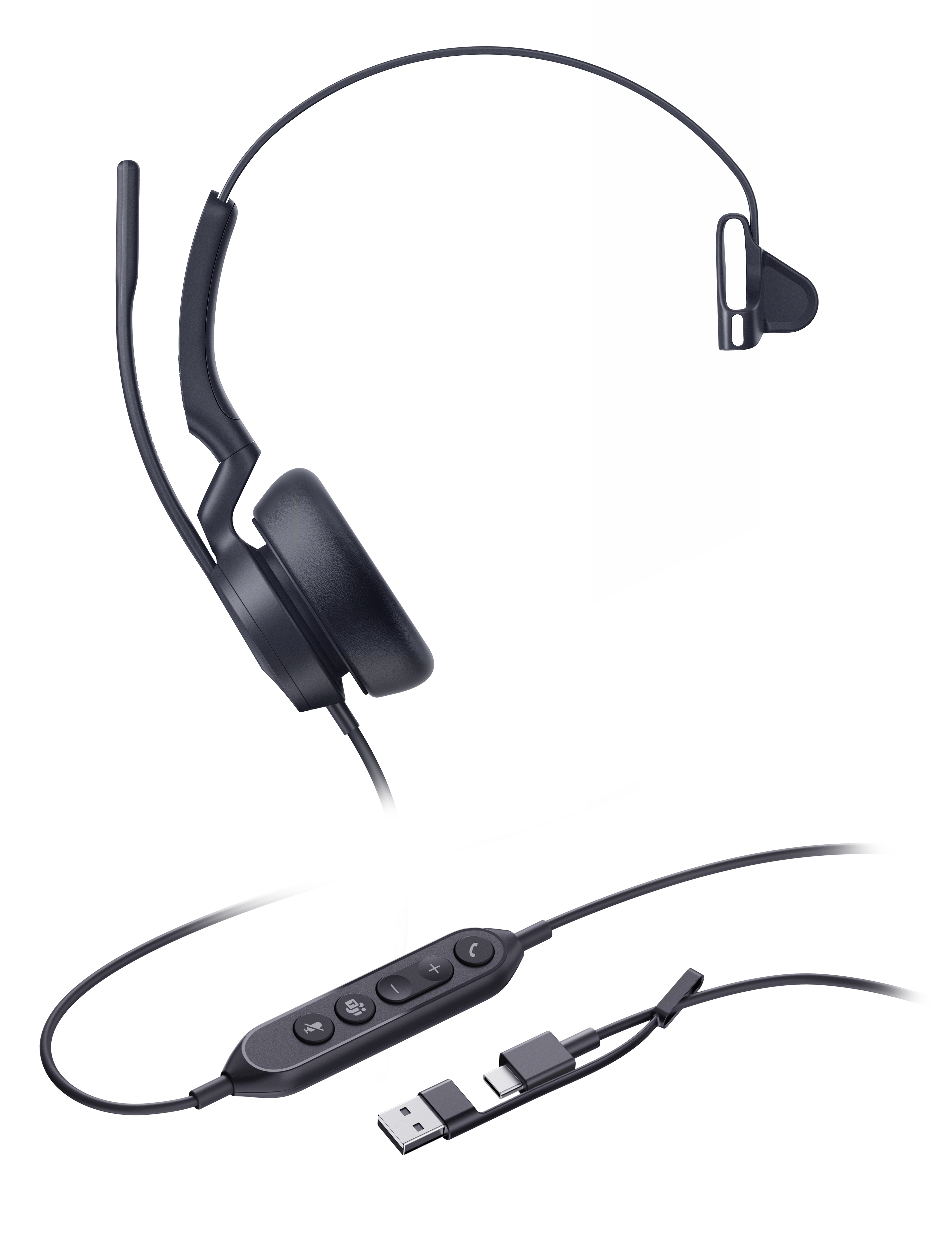 Yealink UH46 Mono Teams USB-C/A Headset (1308184) thumbnail