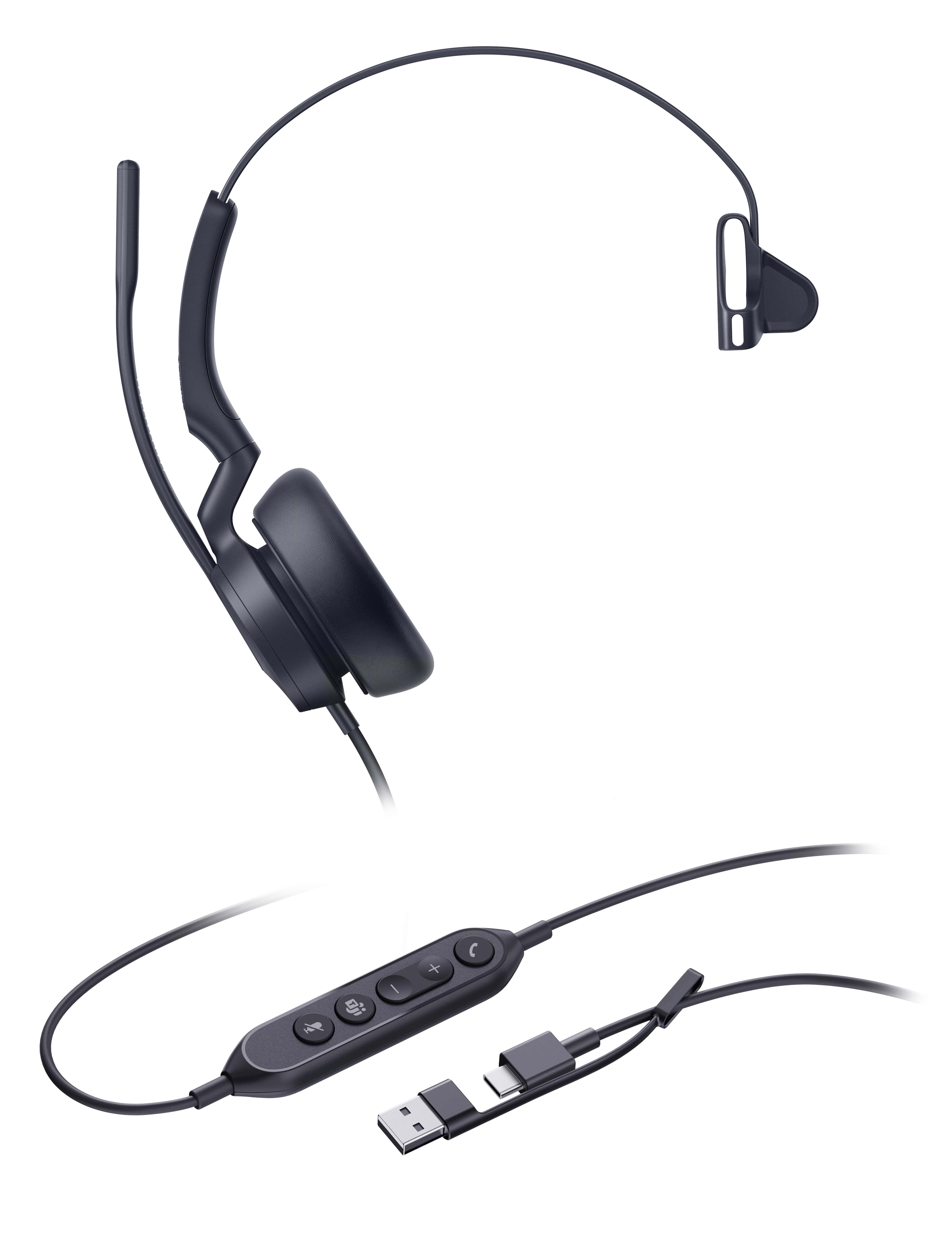 Yealink UH46 Mono Teams USB-C/A Headset (1308184) thumbnail