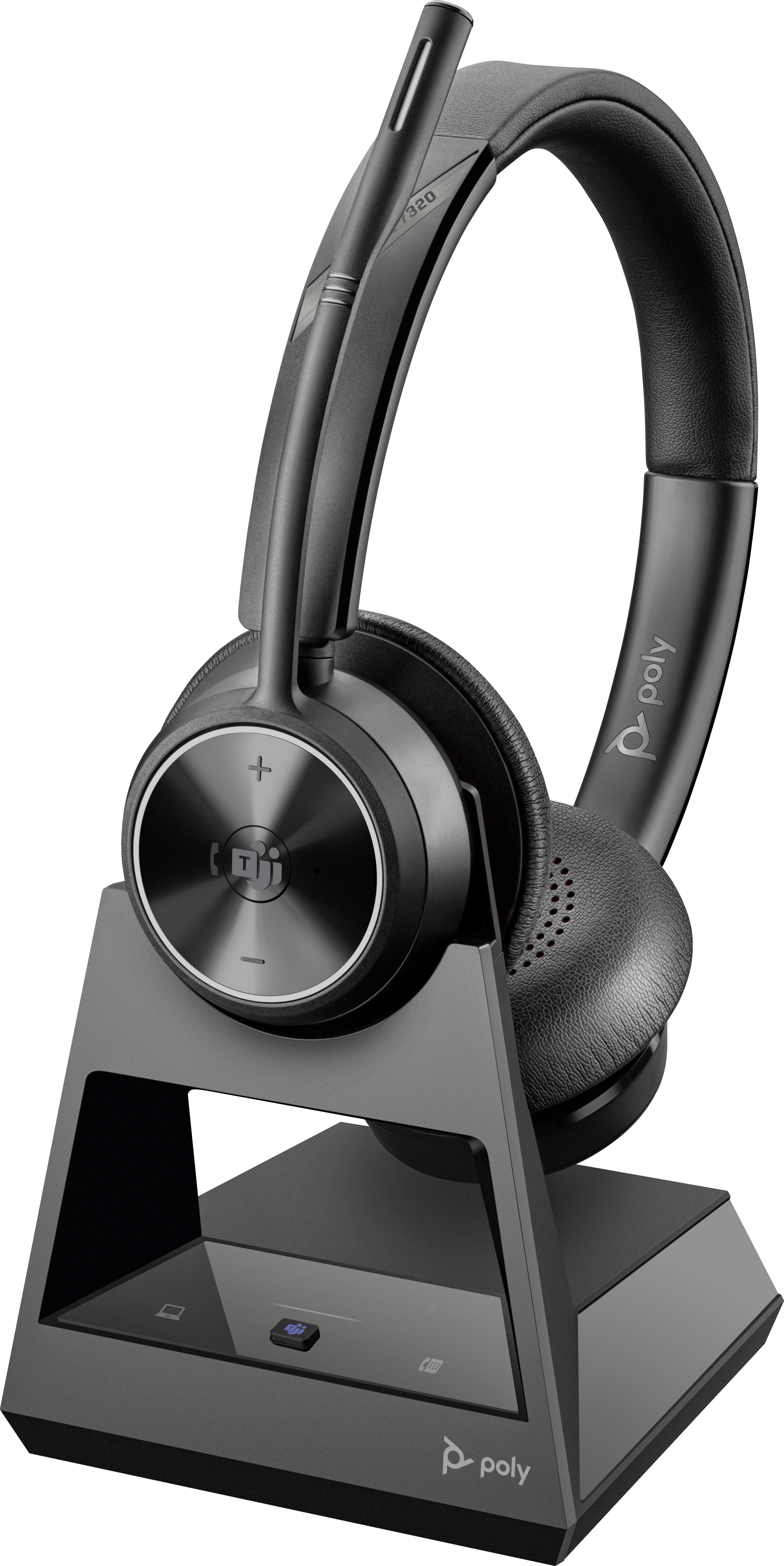 POLY Savi 7320-M Office Stereo DECT 1880-1900 MHz Headset (8D3J6AA) thumbnail