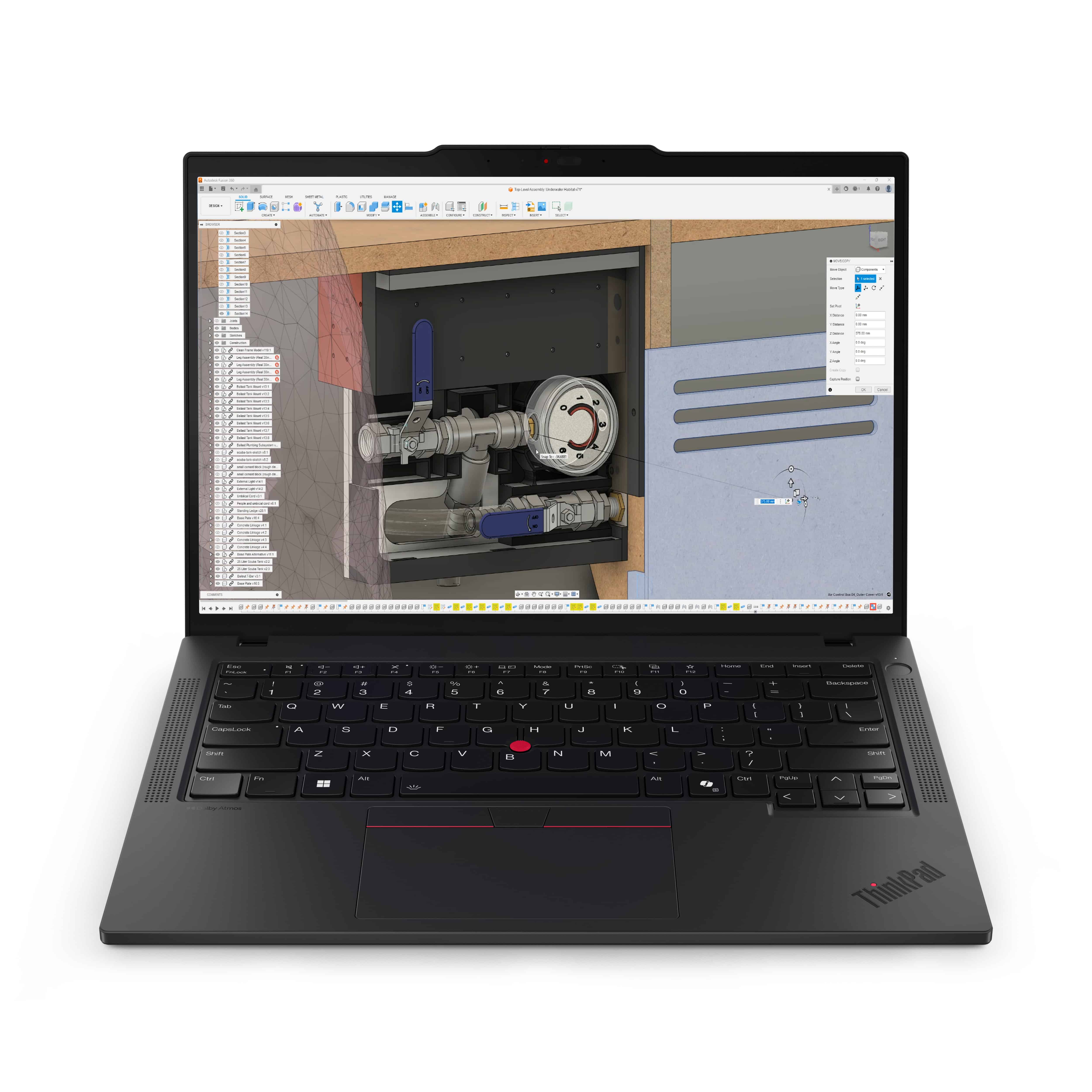Lenovo ThinkPad P14s Gen 6 (AMD) Copilot + PC AMD Ryzen AI 7 350 Mobiel werkstation 35,6 cm (14) WUXGA 32 GB DDR5-SDRAM 1 TB SSD Wi-Fi 7 (802.11be) Windows 11 Pro Engels Zwart (21QL003QMH) thumbnail