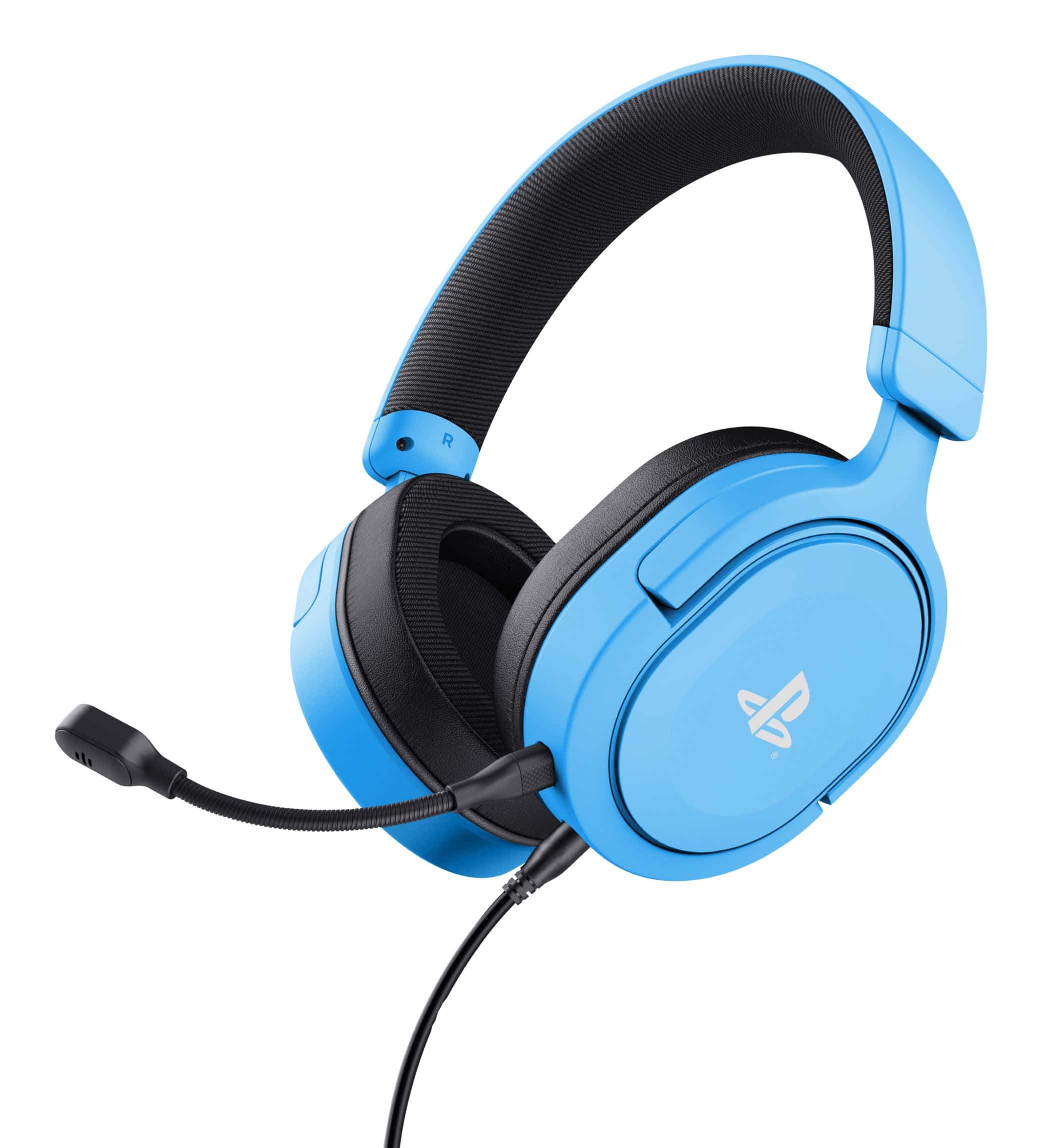 Trust GXT 498B Forta Headset Bedraad Hoofdband Gamen Blauw (25556) thumbnail