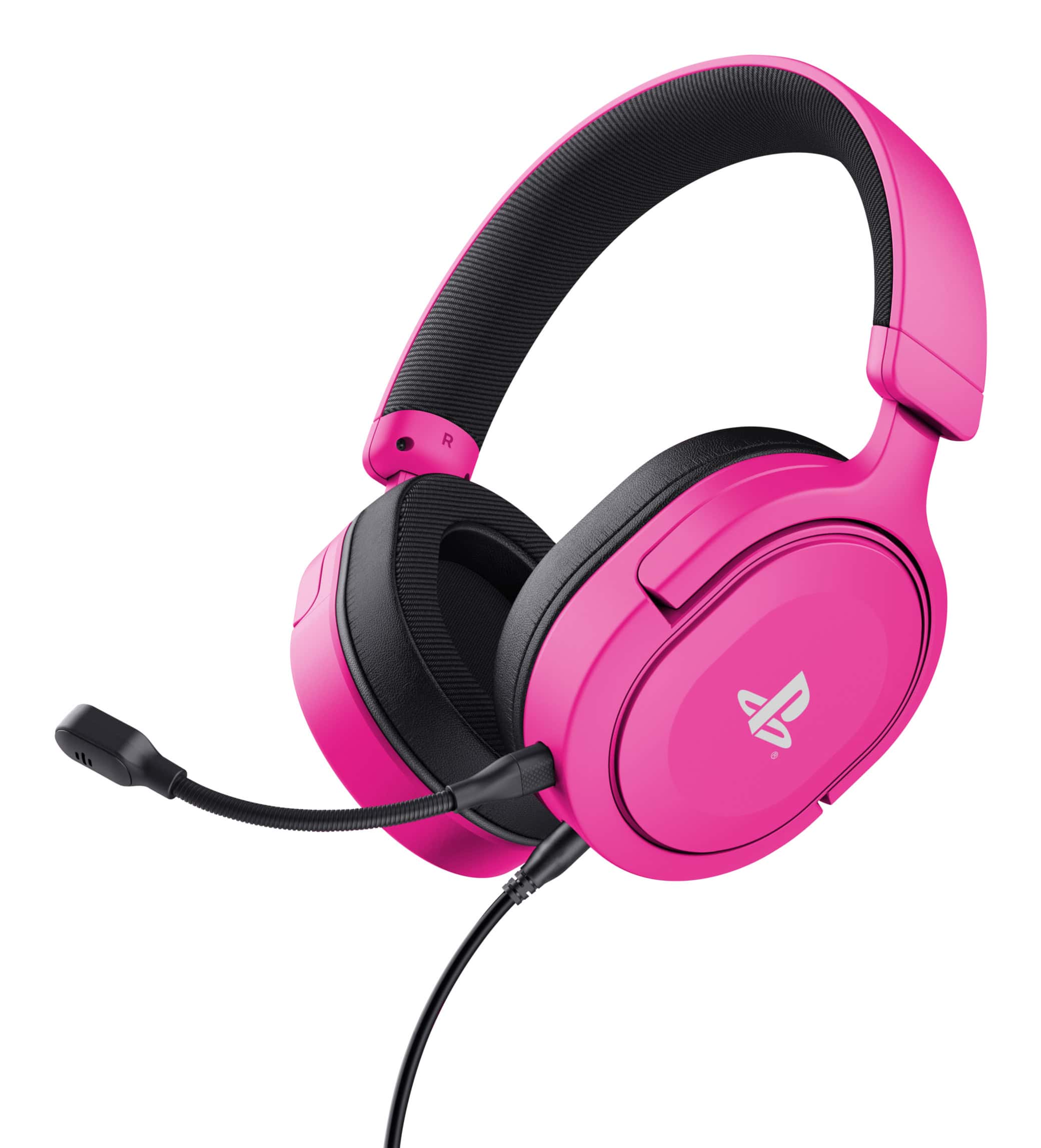 Trust GXT 498P Forta Headset Bedraad Hoofdband Gamen Roze (25557) thumbnail