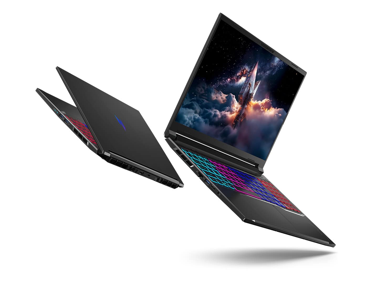 Acer Nitro 16S AI AN16S-61-R8J8 Copilot+ PC AMD Ryzen AI 7 350 Laptop 40,6 cm (16") WQXGA 16 GB DDR5-SDRAM 1 TB SSD NVIDIA GeForce RTX 5070 Wi-Fi 6E (802.11ax) Windows 11 Home Zwart (NH.QXGEH.002) thumbnail