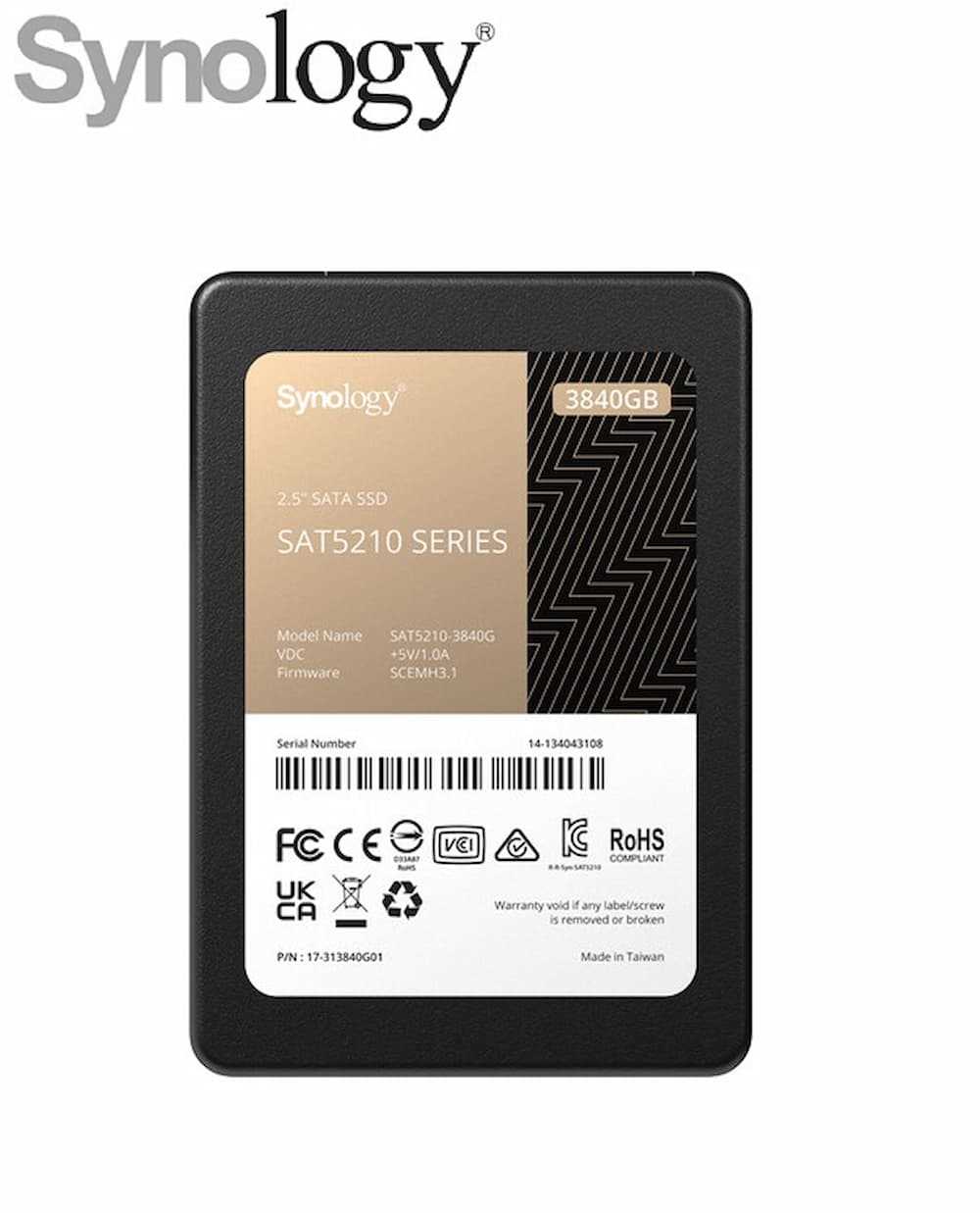 Synology SAT5210/4TB/SSD/2.5/SATA/5R (SAT5210-3840G) thumbnail
