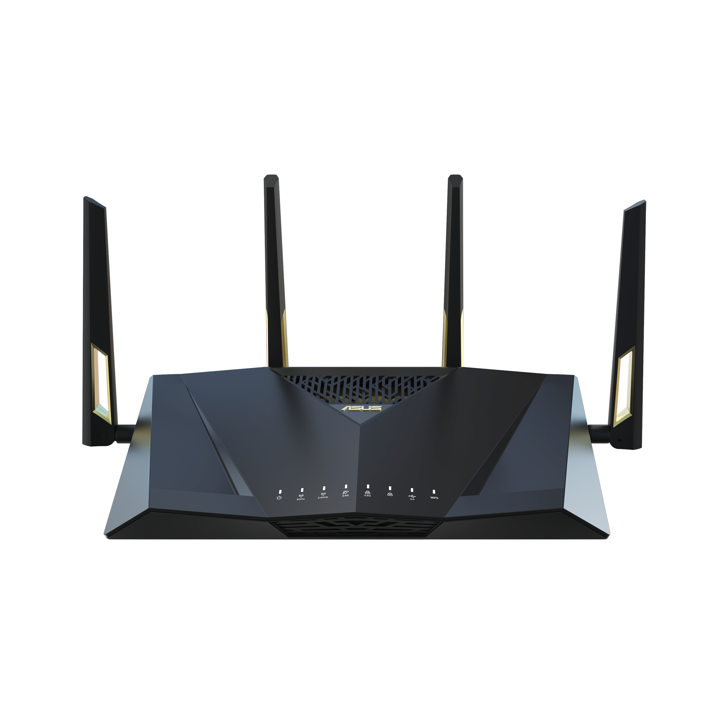 ASUS RT-AX88U Pro draadloze router Multi-Gigabit Ethernet Dual-band (2.4 GHz / 5 GHz) Zwart (RT-AX88U PRO) thumbnail