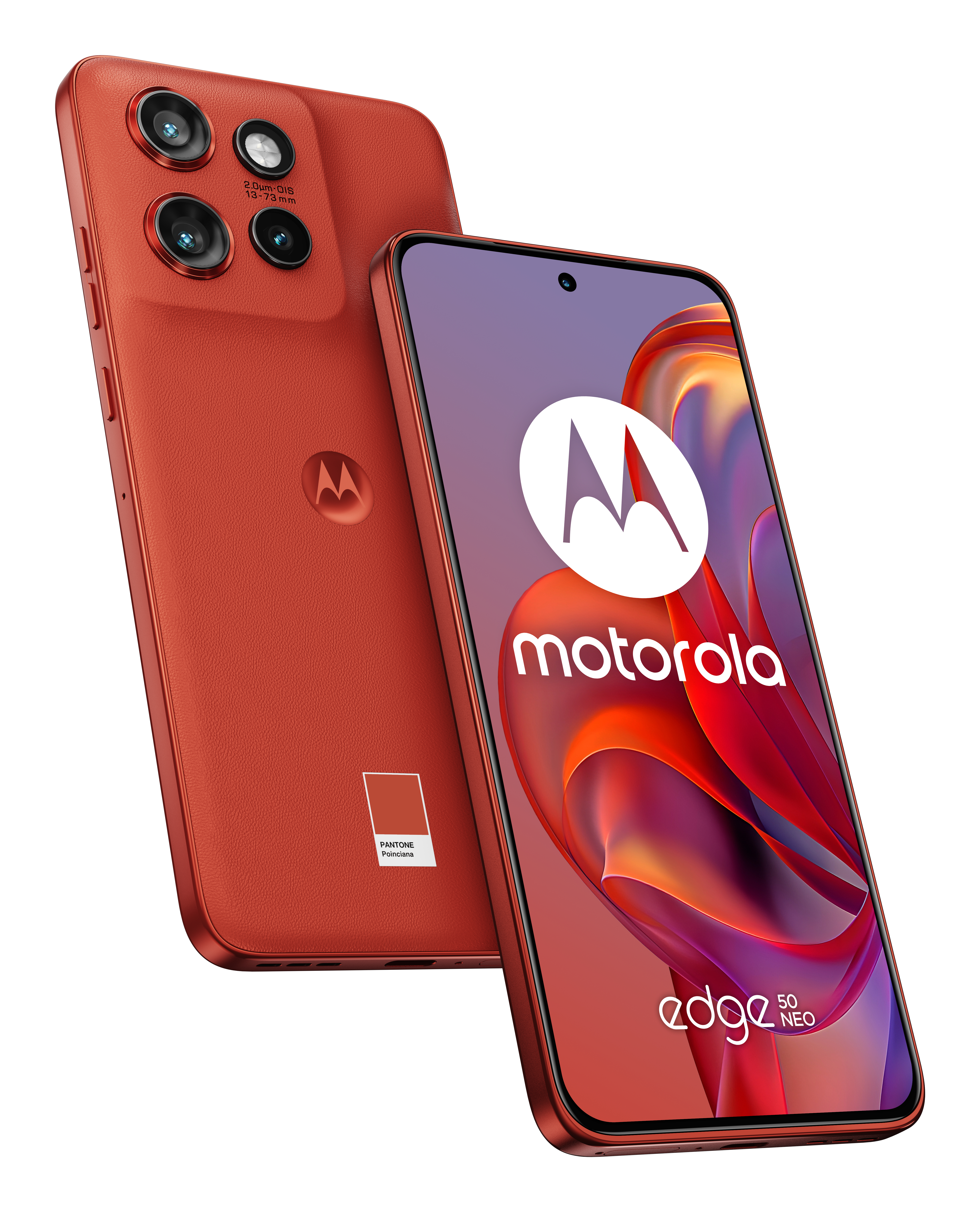 Motorola edge 50 Neo 16,1 cm (6.36) Dual SIM Android 14 5G USB Type-C 12 GB 512 GB 4310 mAh Rood (840023268083) thumbnail