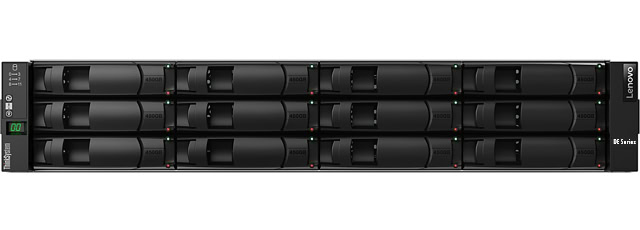 Lenovo ThinkSystem DE2000H disk array 0 TB Rack (2U) Zwart (7Y70A00YWW) thumbnail