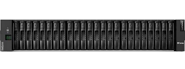 Lenovo ThinkSystem DE2000H disk array Rack (2U) Zwart (7Y71A00QWW) thumbnail