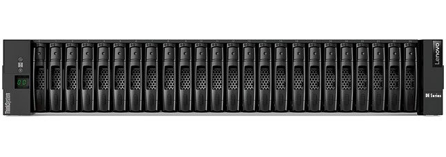 Lenovo ThinkSystem DE4000H disk array 0 TB Rack (2U) Zwart (7Y75A00TWW) thumbnail