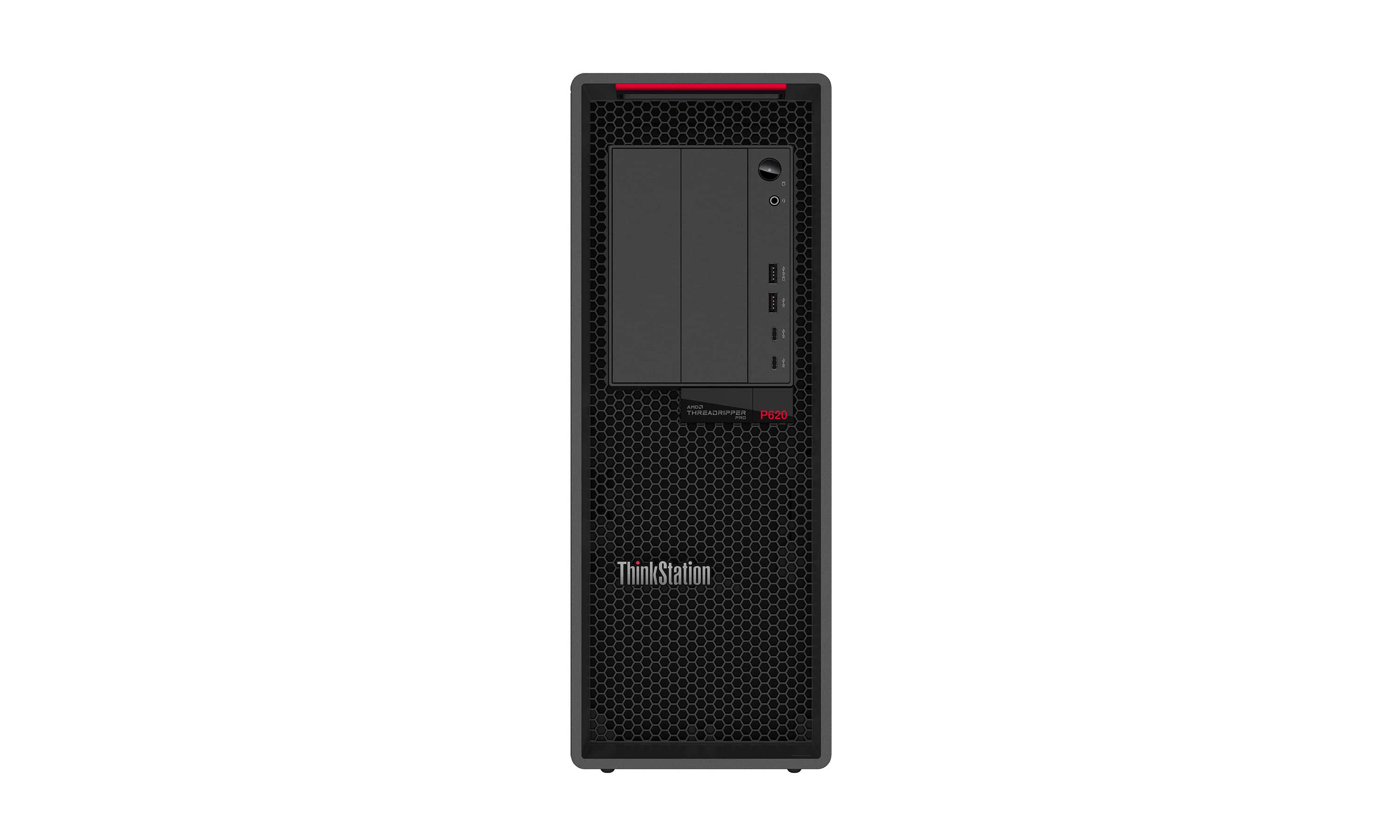 Lenovo ThinkStation P620 AMD Ryzen Threadripper PRO 5945WX 64 GB DDR4-SDRAM 1 TB SSD NVIDIA RTX 2000 Ada Windows 11 Pro Tower Workstation Zwart (30E00184GE) thumbnail Lenovo ThinkStation P620 AMD Ryzen Threadripper PRO 5945WX 64 GB DDR4-SDRAM 1 TB SSD NVIDIA RTX 2000 Ada Windows 11 Pro Tower Workstation Zwart (30E00184GE) thumbnail