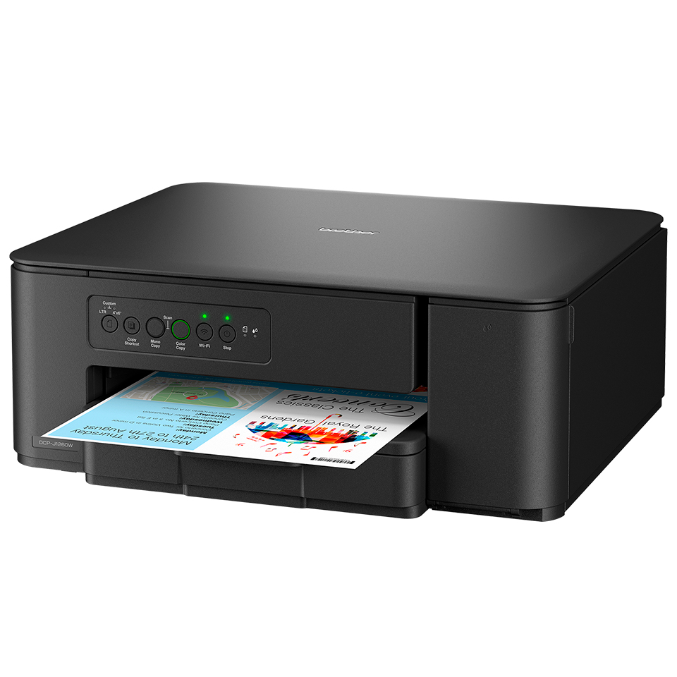 Brother DCP-J1260W multifunctionele printer Inkjet A4 1200 x 6000 DPI 16 ppm Wifi (DCPJ1260WRE1) thumbnail