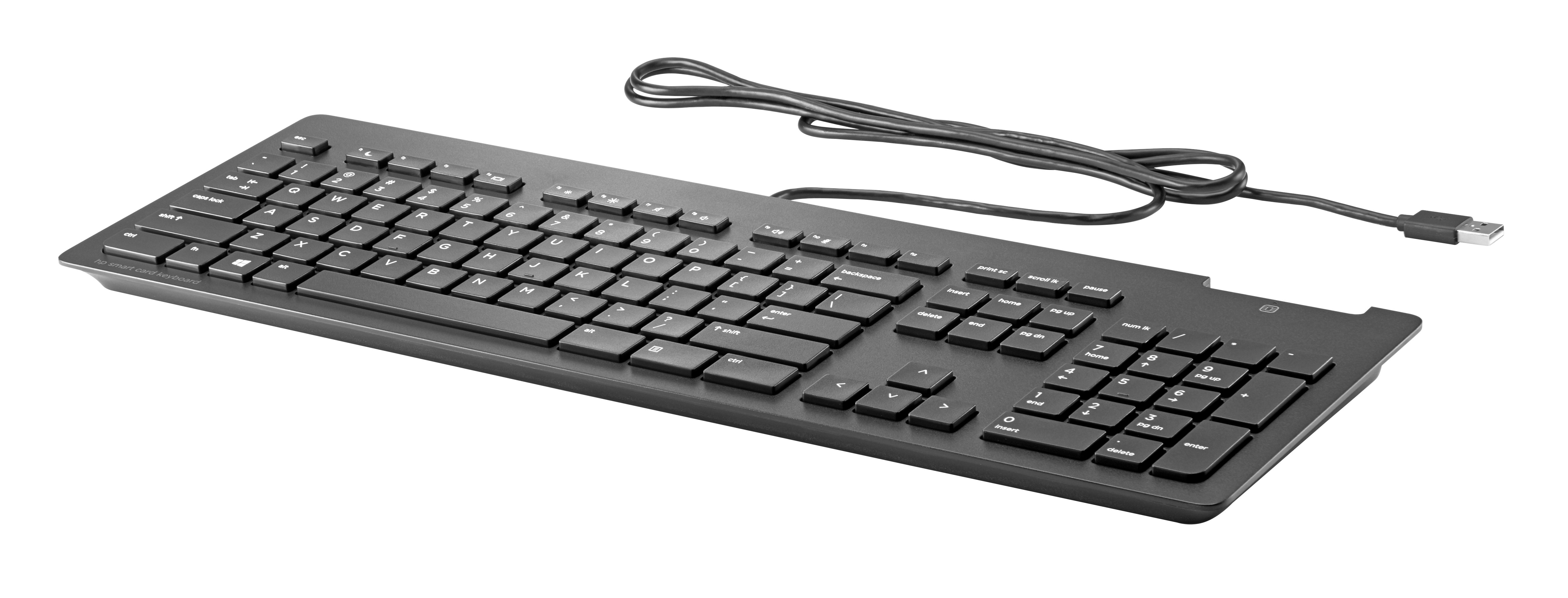 HP Bus Slim v2 Smart Card USB-toetsenbord (A71J9AA#ABB) thumbnail