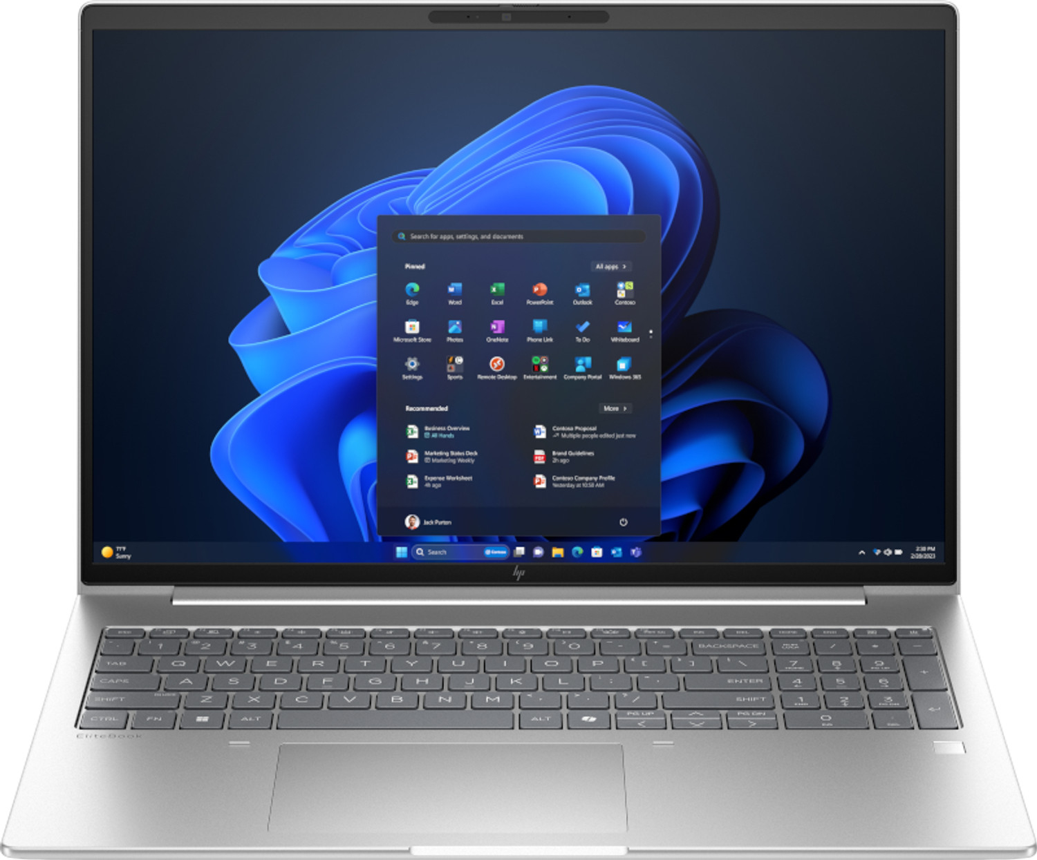 HP EliteBook 6 G1i AI Wolf Pro Security Edition Intel Core Ultra 5 225U Laptop 40,6 cm (16") WUXGA 16 GB DDR5-SDRAM 512 GB SSD Wi-Fi 6E (802.11ax) Windows 11 Pro AI PC Zilver (AD3Q3ET#ABH) thumbnail