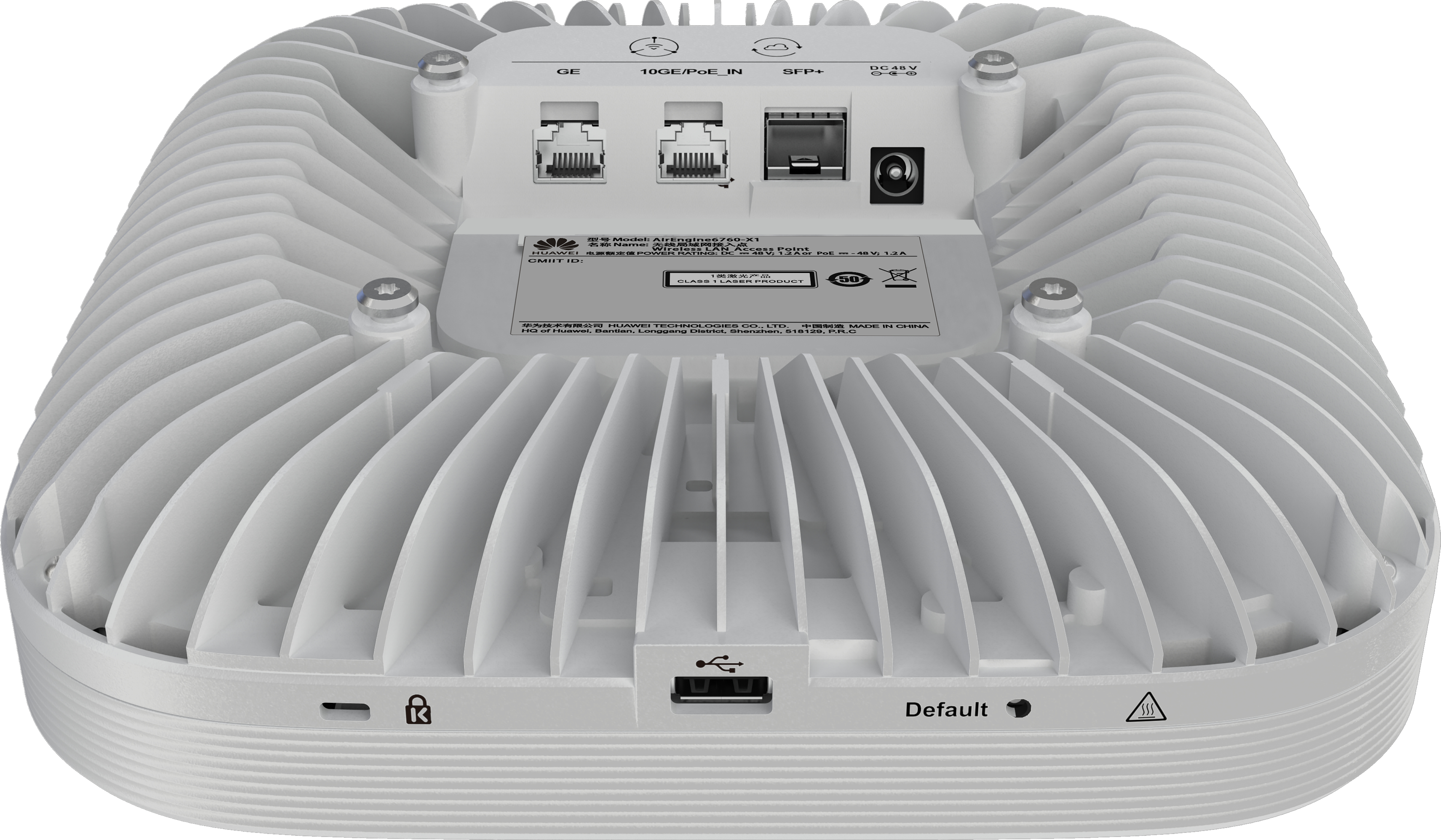 Huawei AirEngine 6760-X1 10000 Mbit/s Wit Power over Ethernet (PoE) (02353GSJ-001) thumbnail